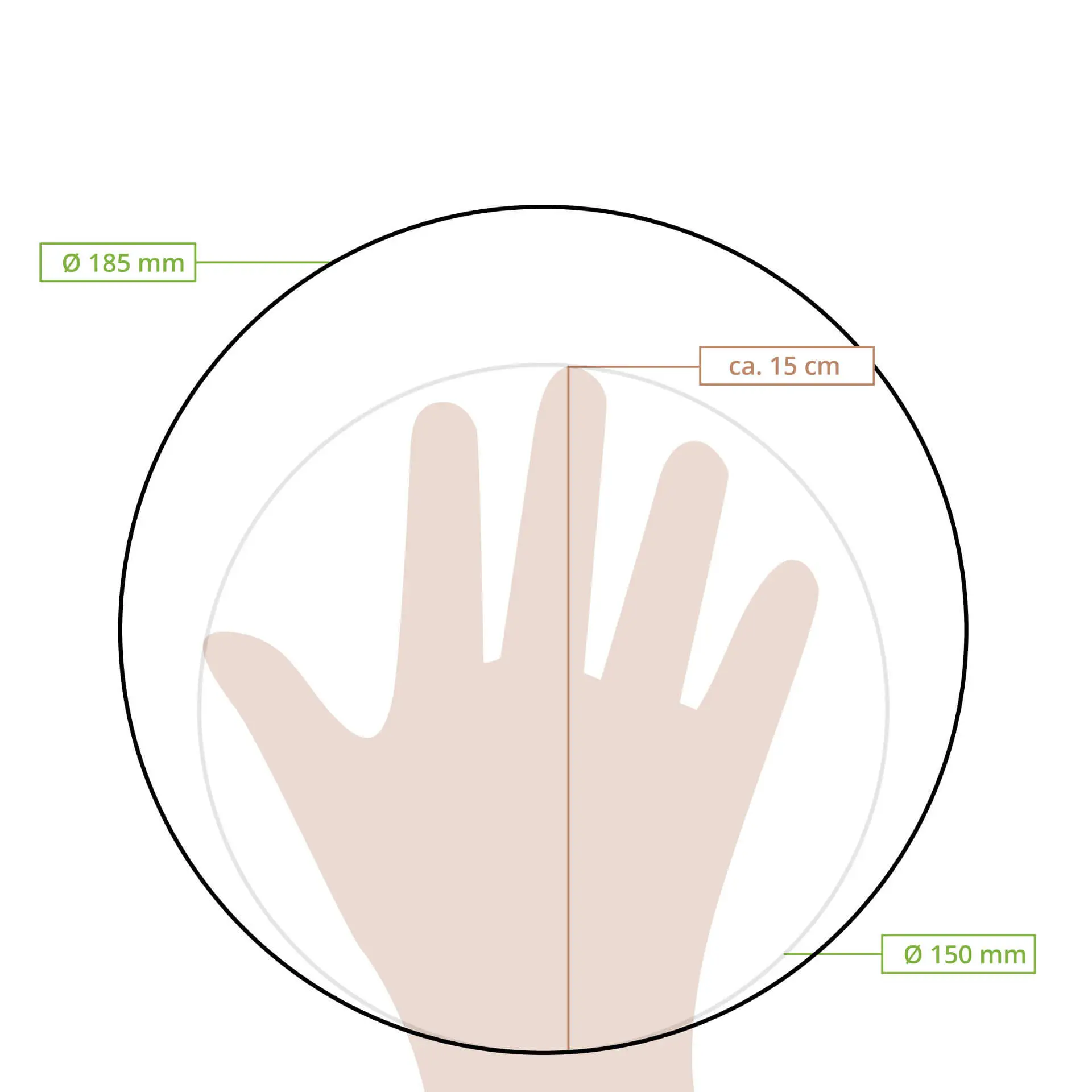 Couvercle transparent en PLA, Ø 185 mm dfc088521-deckel-aus-pla-185-mm-klar-8
