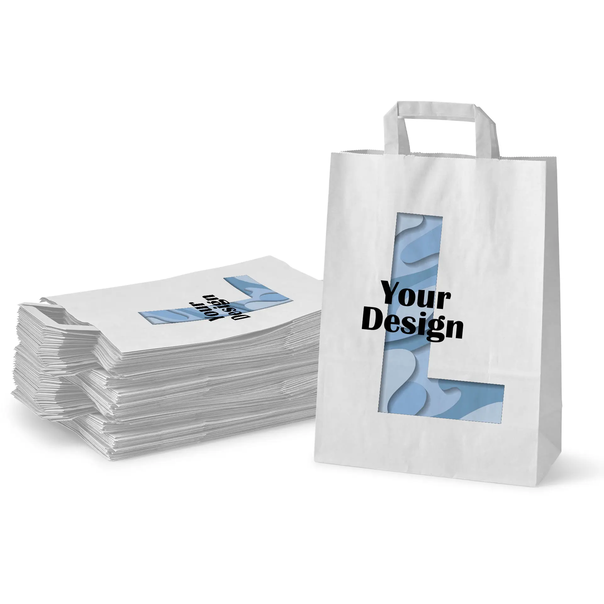 Lot De 60 Sacs Alimentaires Refermables En Papier Kraft Avec Fenêtre Lot De 60 Sacs Alimentaires Refermables En Papier Kraft Avec Fenêtre