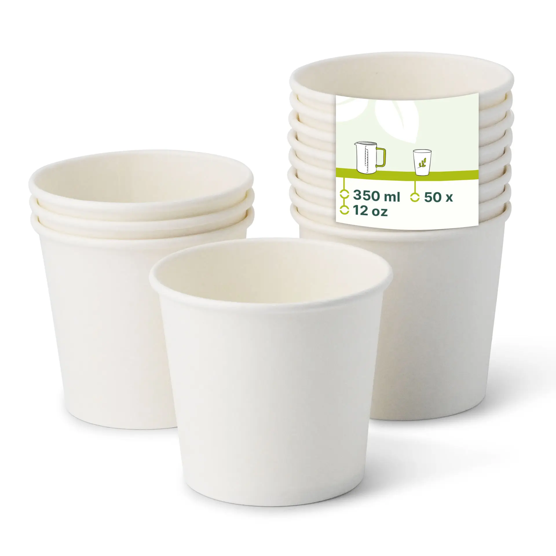 Pot à glace en carton L, 10 oz, max. 12 oz, Ø 92 mm, blanc Pot à glace en carton L, 10 oz, max. 12 oz, Ø 92 mm, blanc