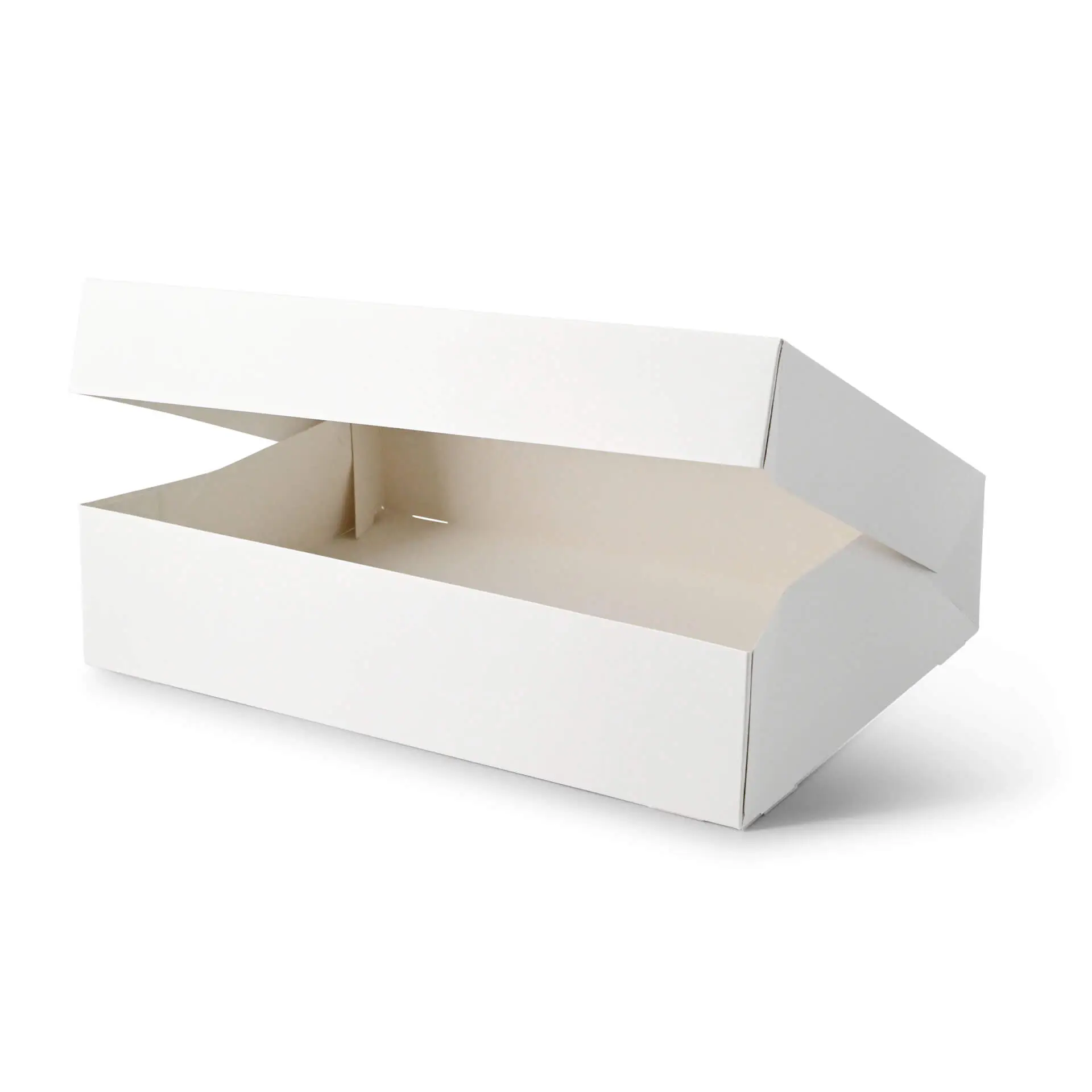 Boîtes à cupcakes (12 pièces), fenêtre en cellulose, blanches