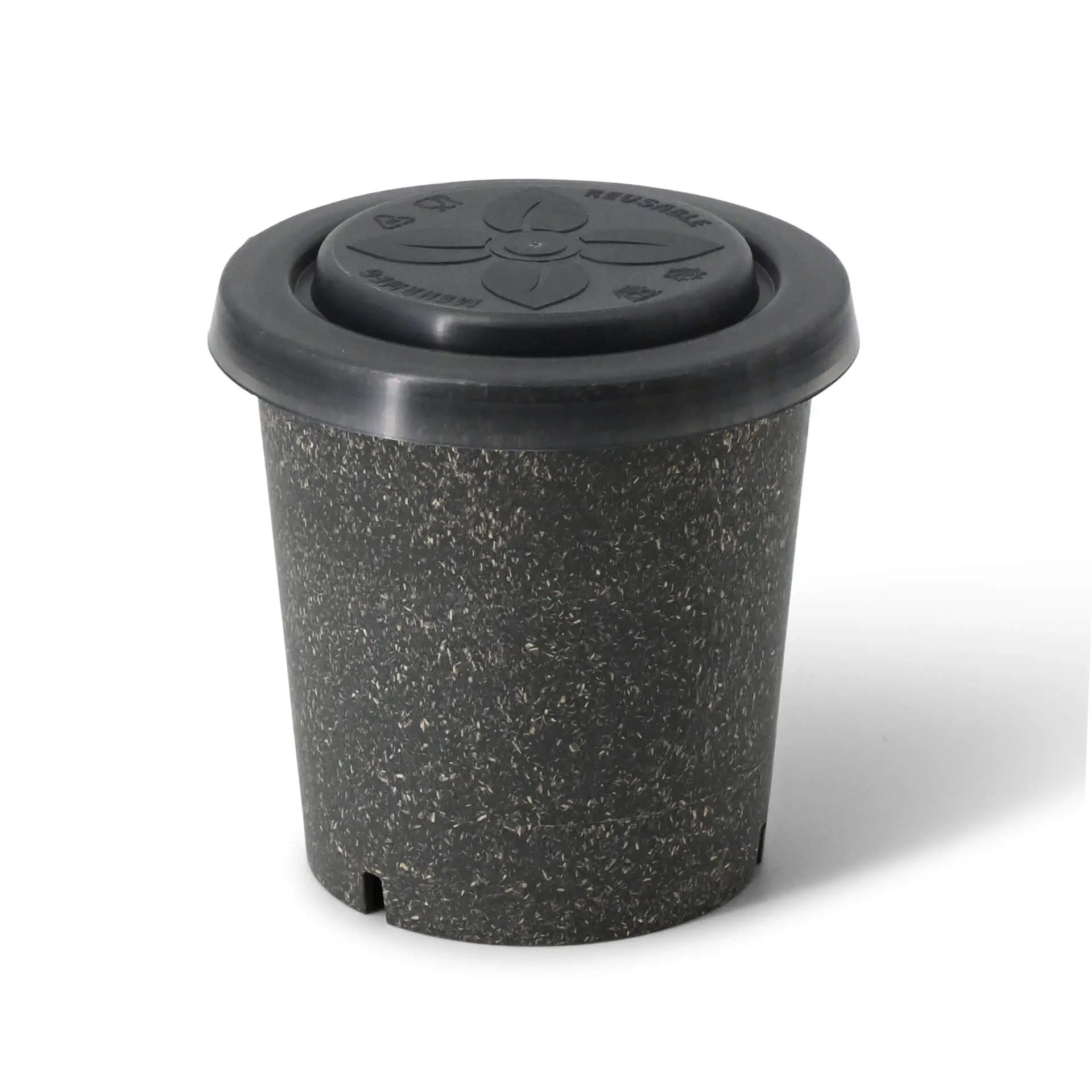 Pot à soupe réutilisable « merways Cup » poivre / gris 40 cl, Ø 95 mm dfc008341-mehrweg-becher-merways-cup-400-ml-95-mm-pfeffer-grau-4