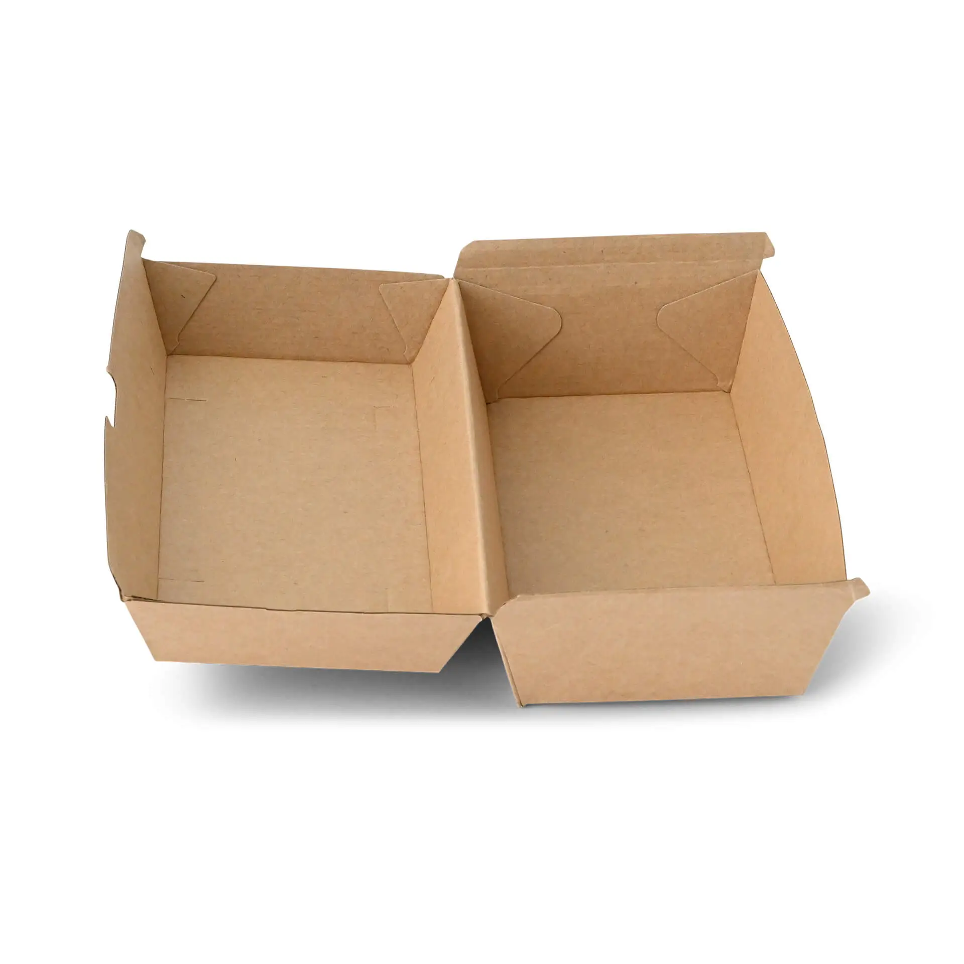Boite à sandwich en carton kraft brun, 21,4 x 11,4 x 8,5 cm Boite à sandwich en carton kraft brun, 21,4 x 11,4 x 8,5 cm