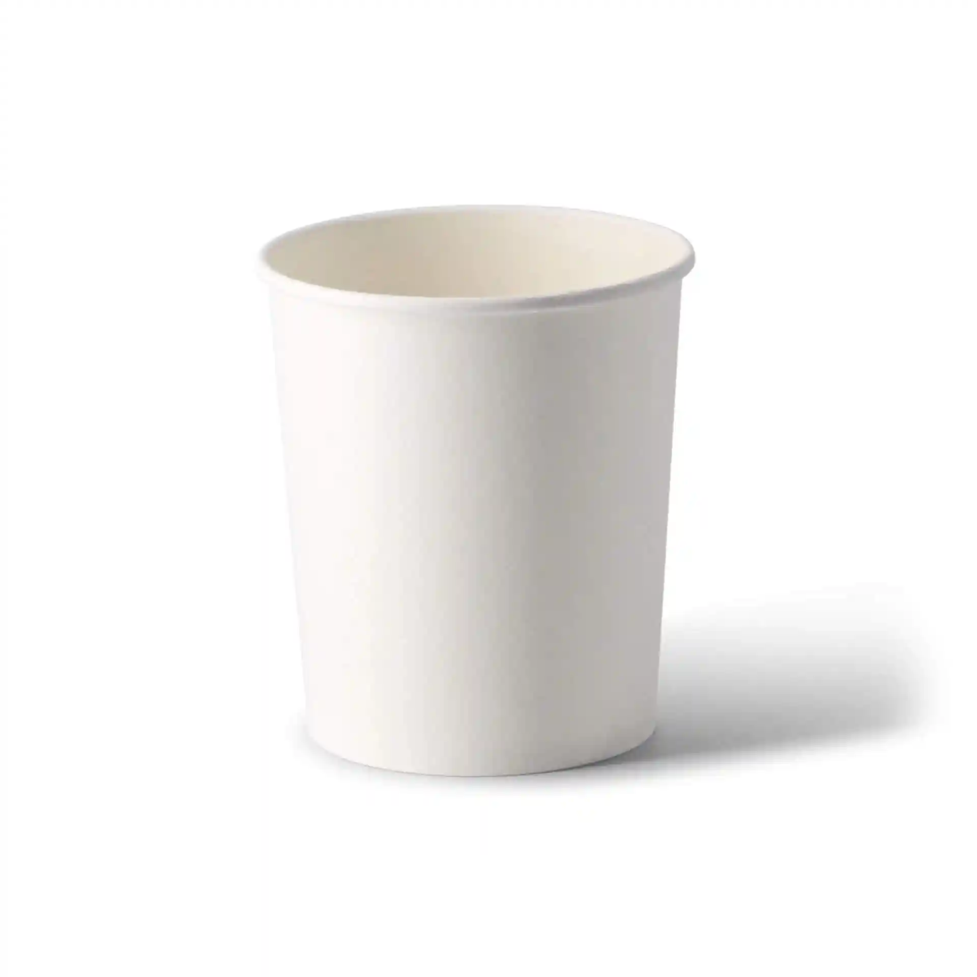 Gobelet en carton blanc pour soupe, forme ronde, capacité de 32 oz, hauteur de 130 mm.