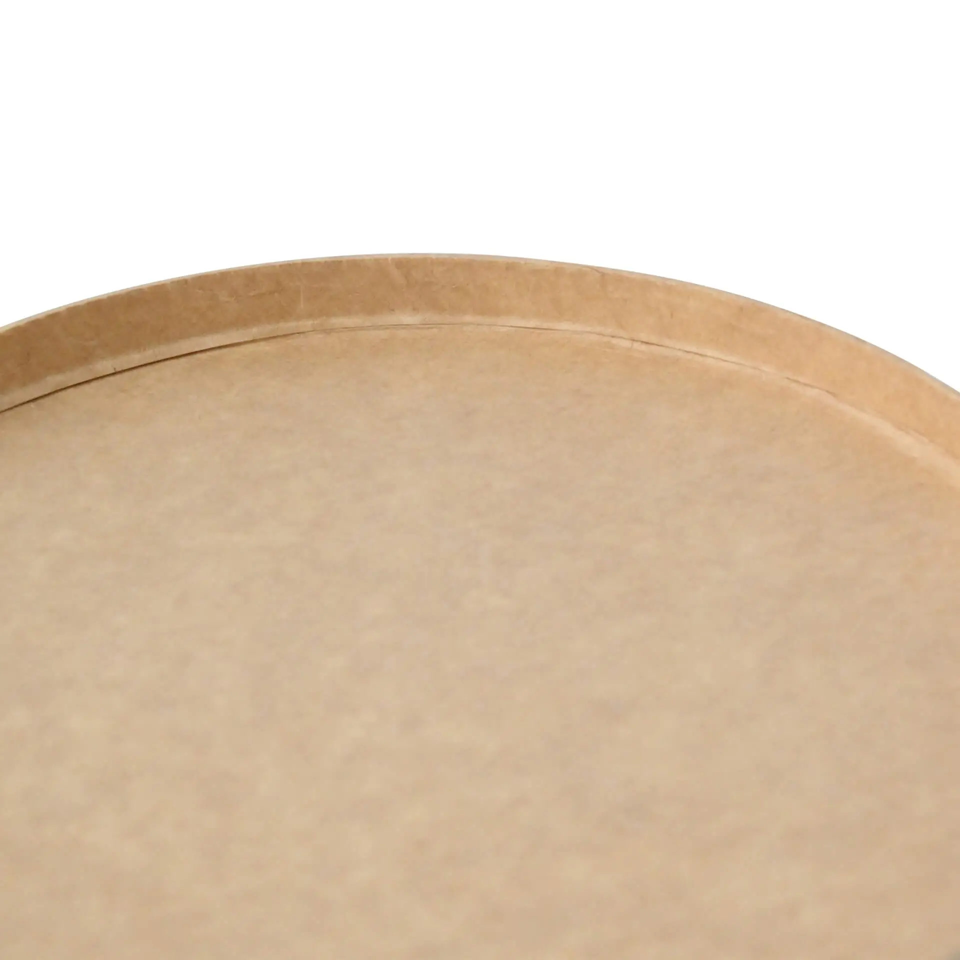 Bol rond en carton kraft (revêtu de PE), 400 ml, Ø 150 mm, brun, rondes (650 ml de volume max.)