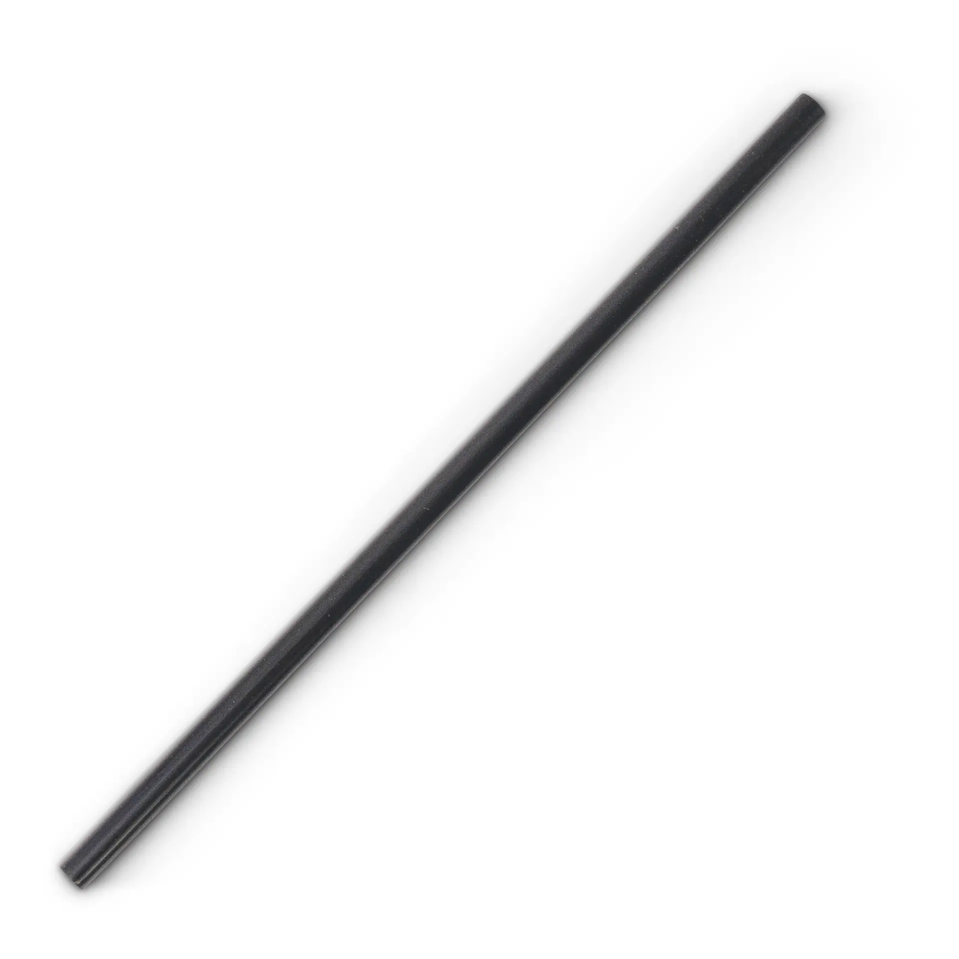 Pailles réutilisables 22 cm, Ø 0,7 cm, noires