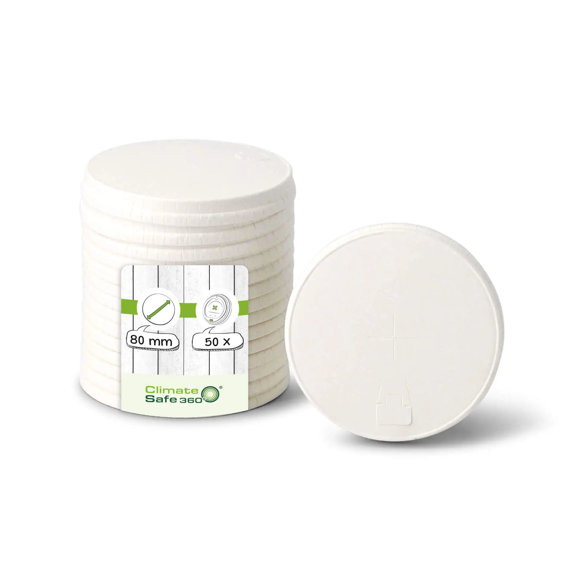 Couvercle en papier Ø 80 mm, blanc, trou pour boire + croix de paille dhd045891-papierdeckel-80-mm-weiss-trinkoeffnung-halmkreuz