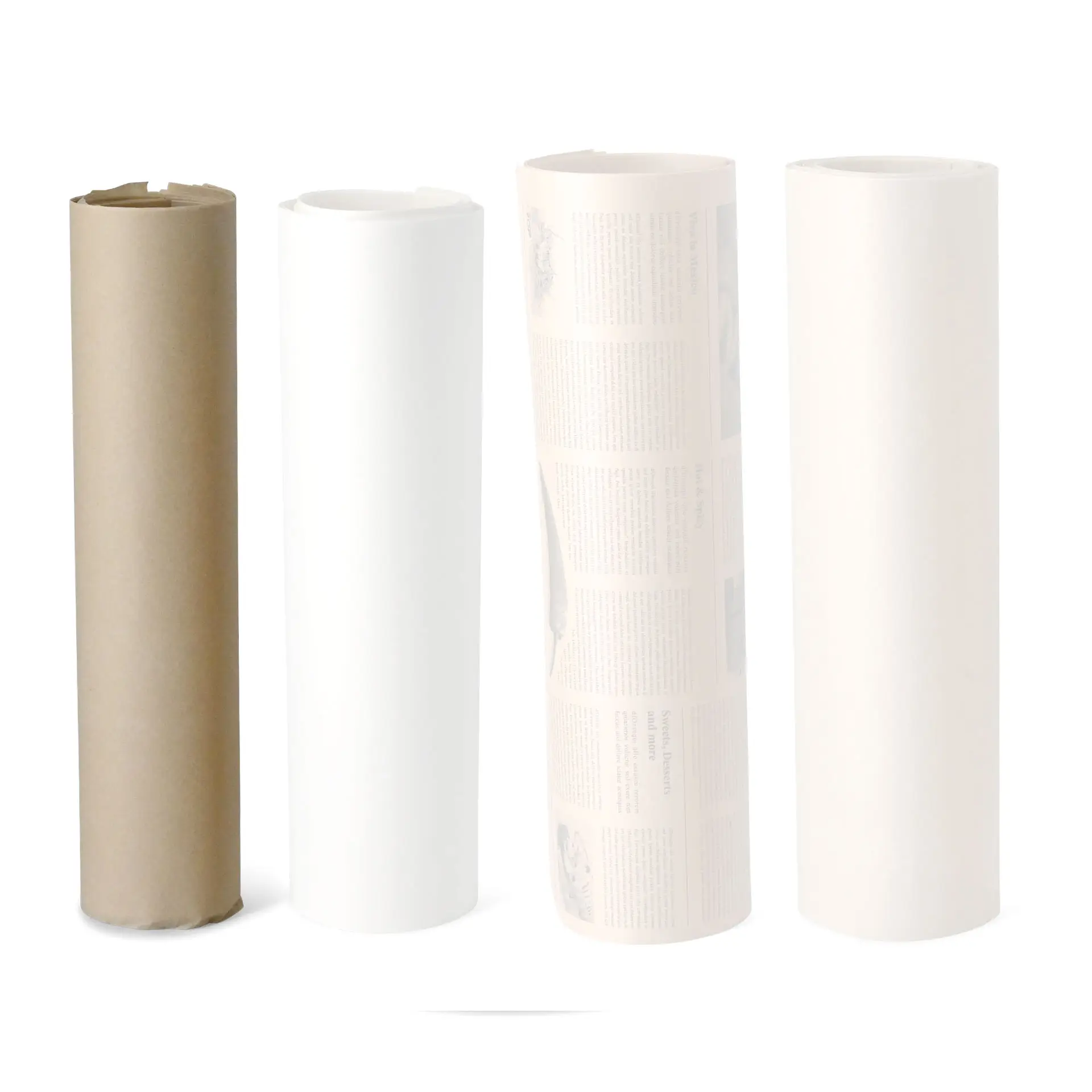 Papier alimentaire ingraissable brun, 43 x 33 cm