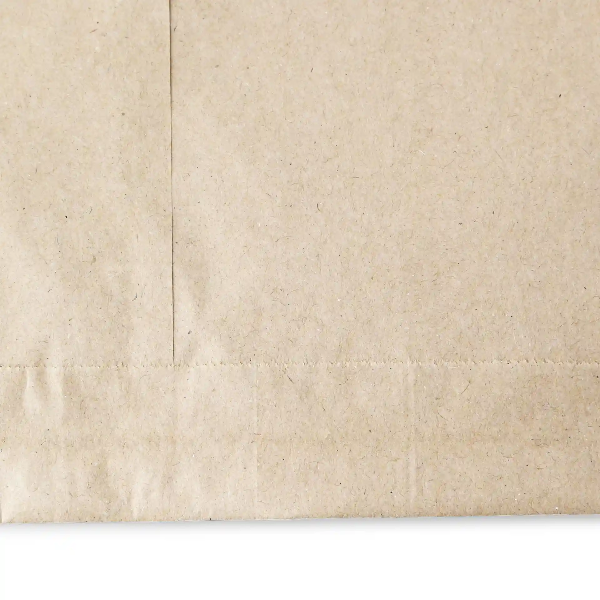 Sac plat en papier kraft marron, 30 x 29 cm, sans revêtement ni fenêtre de visualisation.