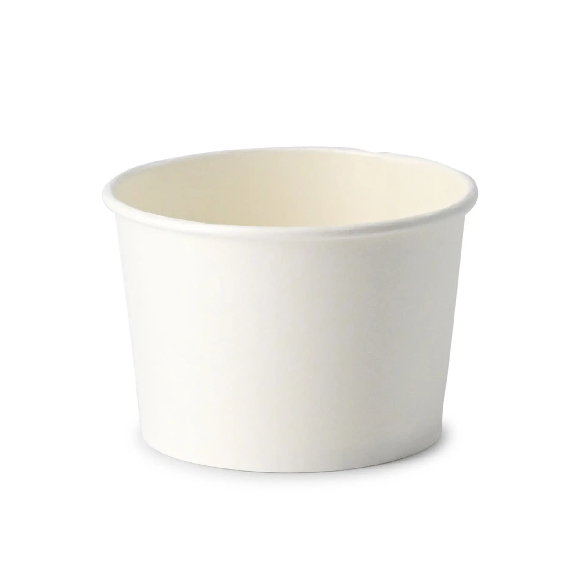 Pot en carton blanc, 400 ml / 16 oz, Ø 115 mm