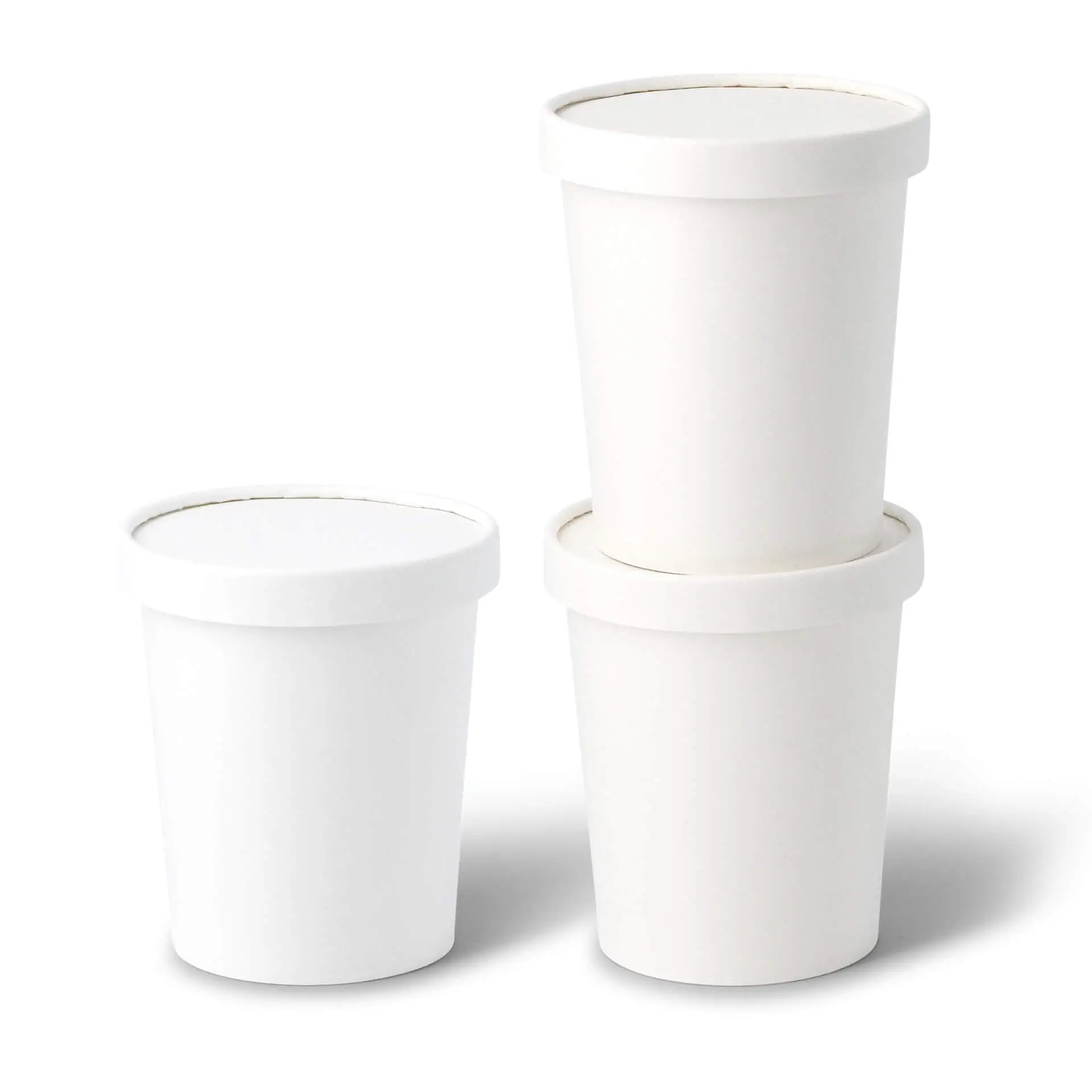 Pot à glace en carton XXL, 16 oz, Ø 92 mm, blanc dfc06797-eisbecher-aus-pappe-xxl-400-ml-max-450-ml-92-mm-weiss-3