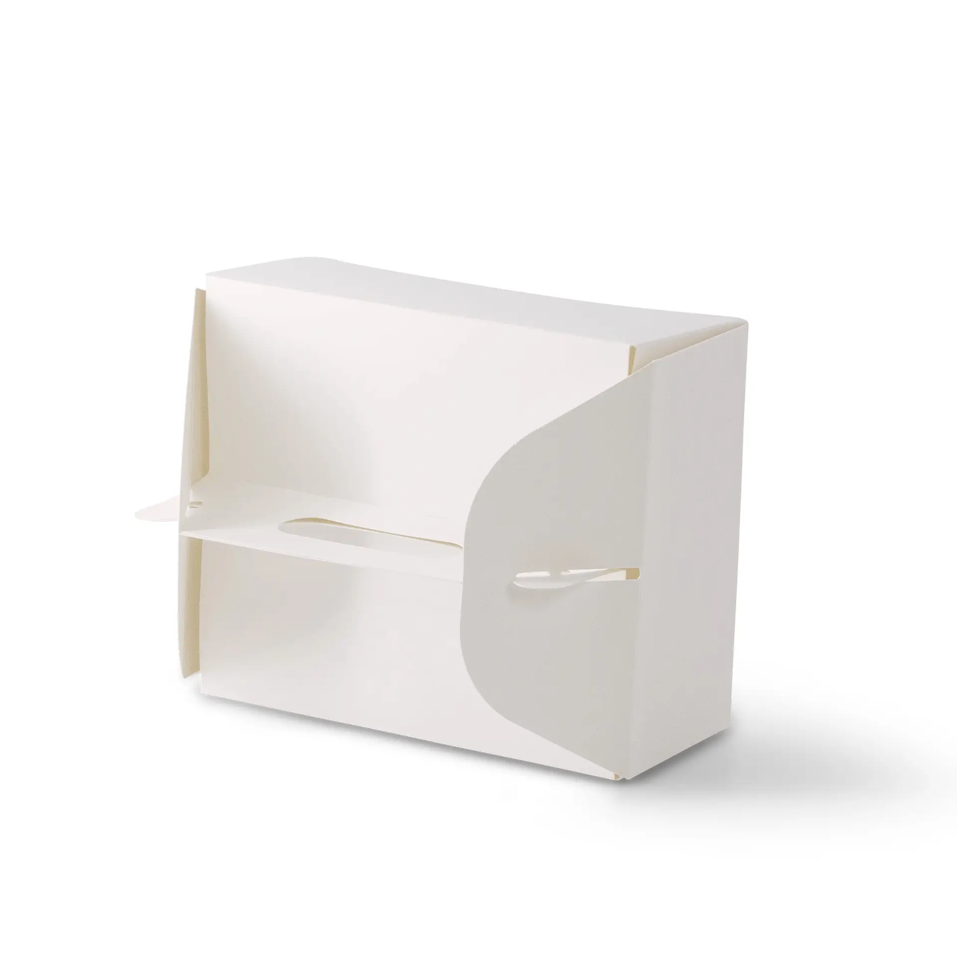 Boîte à gâteaux en carton avec poignée M, 21 x 16 x 9 cm, blanc, pliable Boîte à gâteaux en carton avec poignée M, 21 x 16 x 9 cm, blanc, pliable