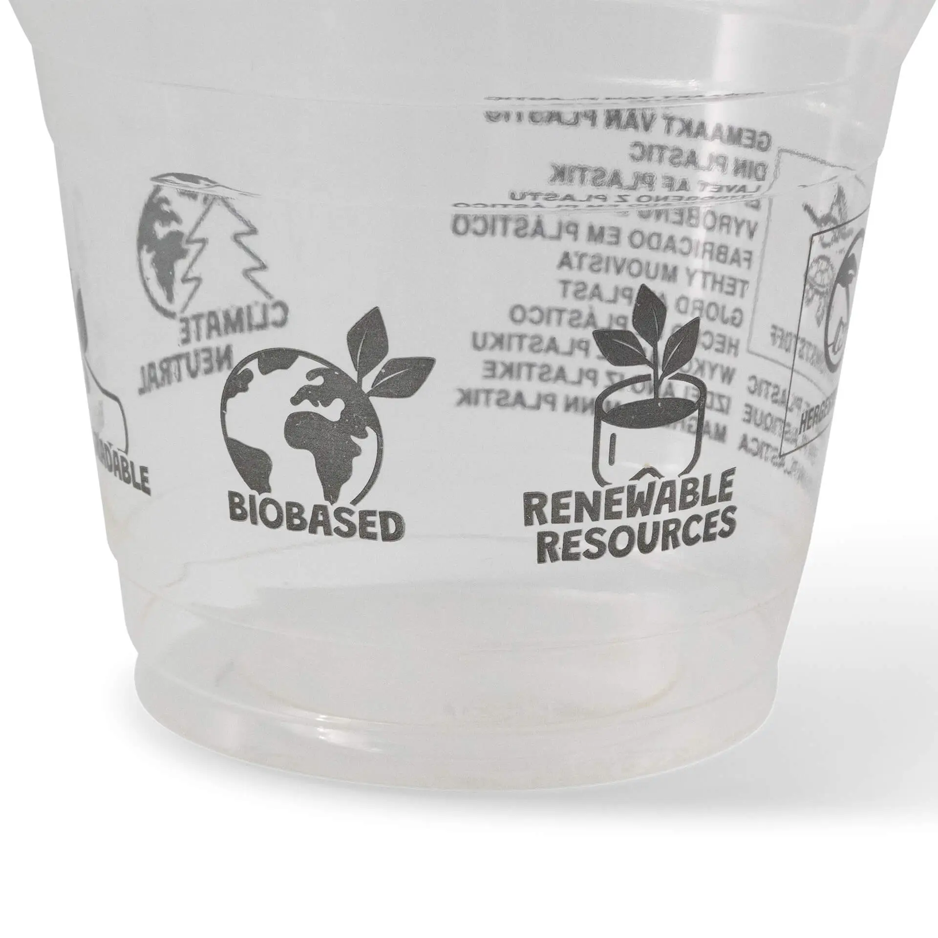 Gobelet à smoothie en PLA, 20 cl / 8 oz, Ø 96 mm Gobelet à smoothie en PLA, 20 cl / 8 oz, Ø 96 mm