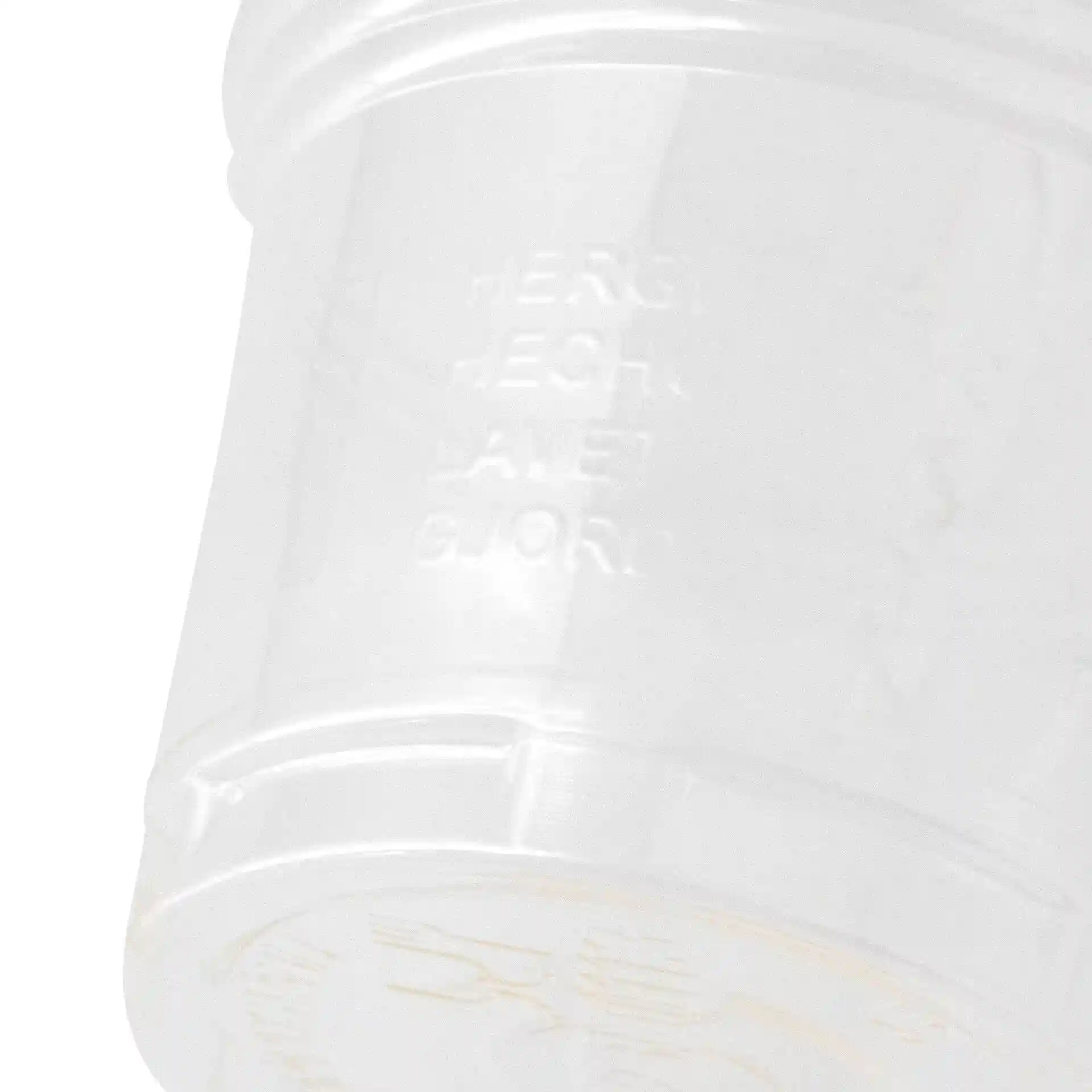 Gobelet transparent de 10 oz en PLA, avec un diamètre de 78 mm et une hauteur de 110 mm.