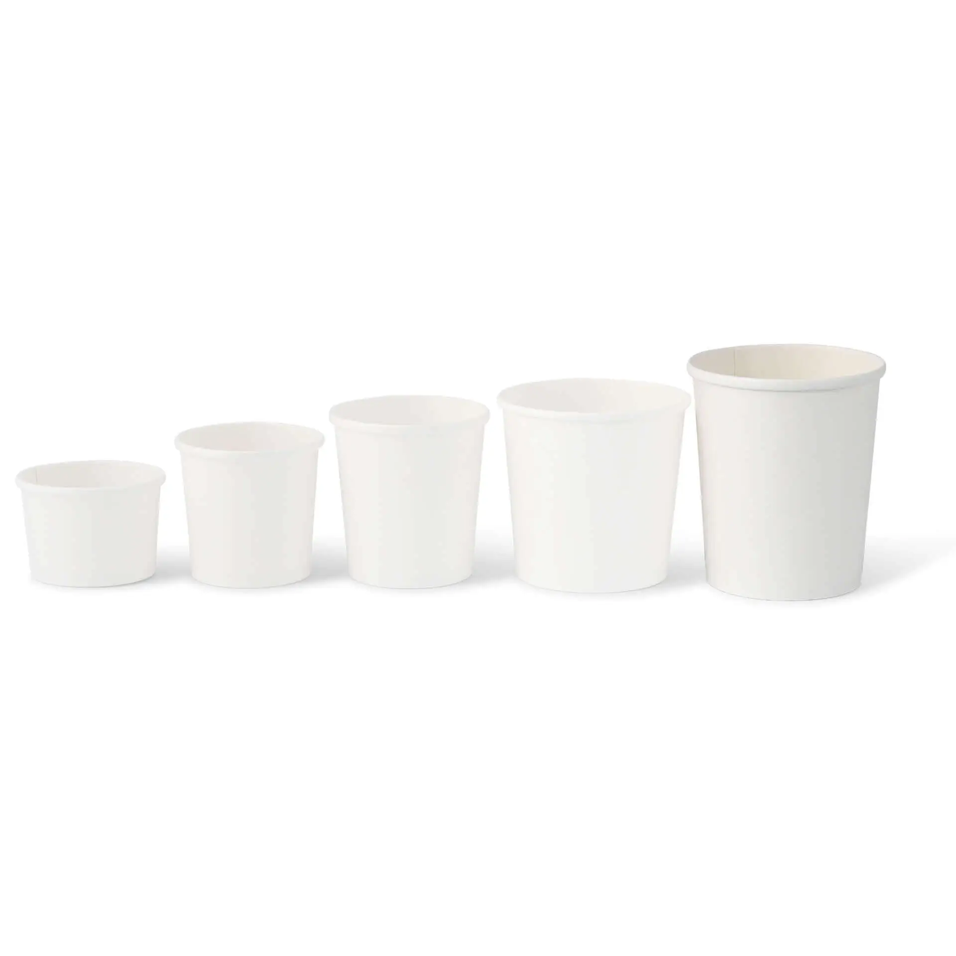 Pot universel Premium (revêtement biologique) 800 ml / 32 oz, Ø 115 mm, blanc
