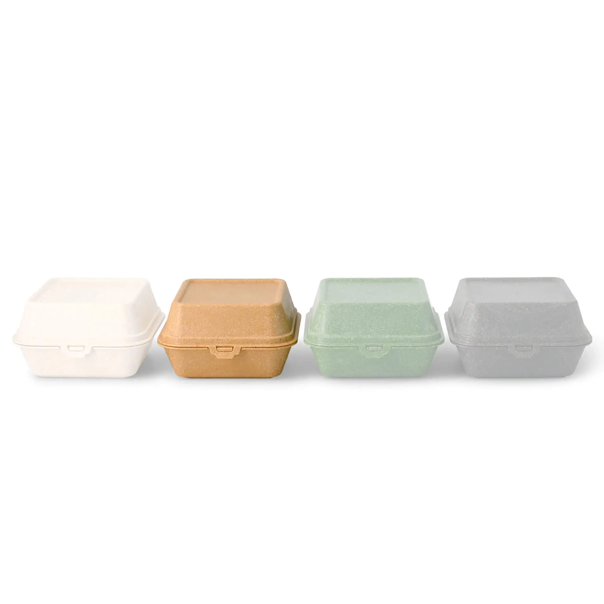 Boîtes à burger réutilisable "merways Box" 16 x 15 x 8,5 cm, caramel / marron Boîtes à burger réutilisable "merways Box" 16 x 15 x 8,5 cm, caramel / marron