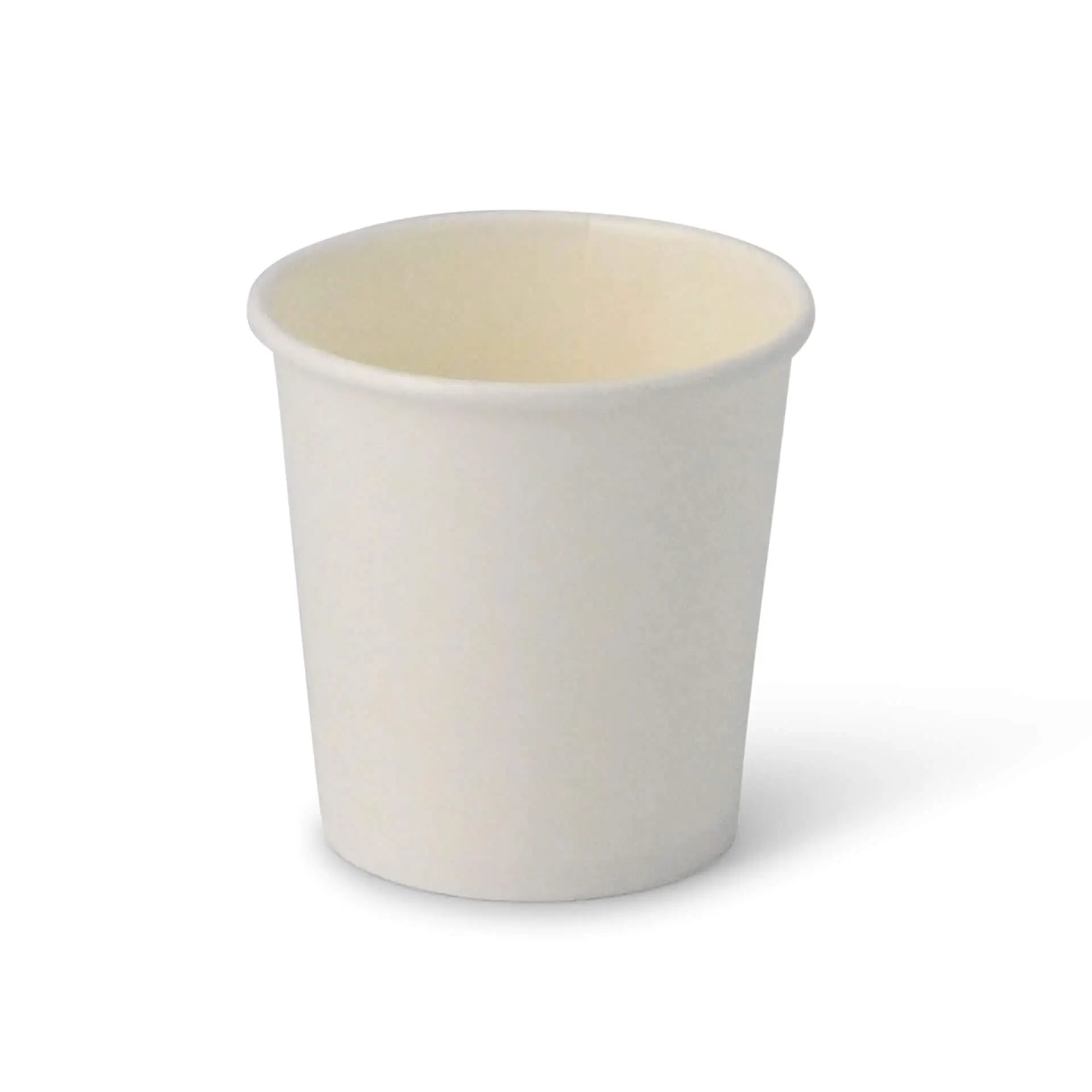 Gobelet en carton blanc, 10 cl / 4 oz, Ø 62 mm dhd04520-pappbecher-100-ml-4-oz-62-mm-weiss-1