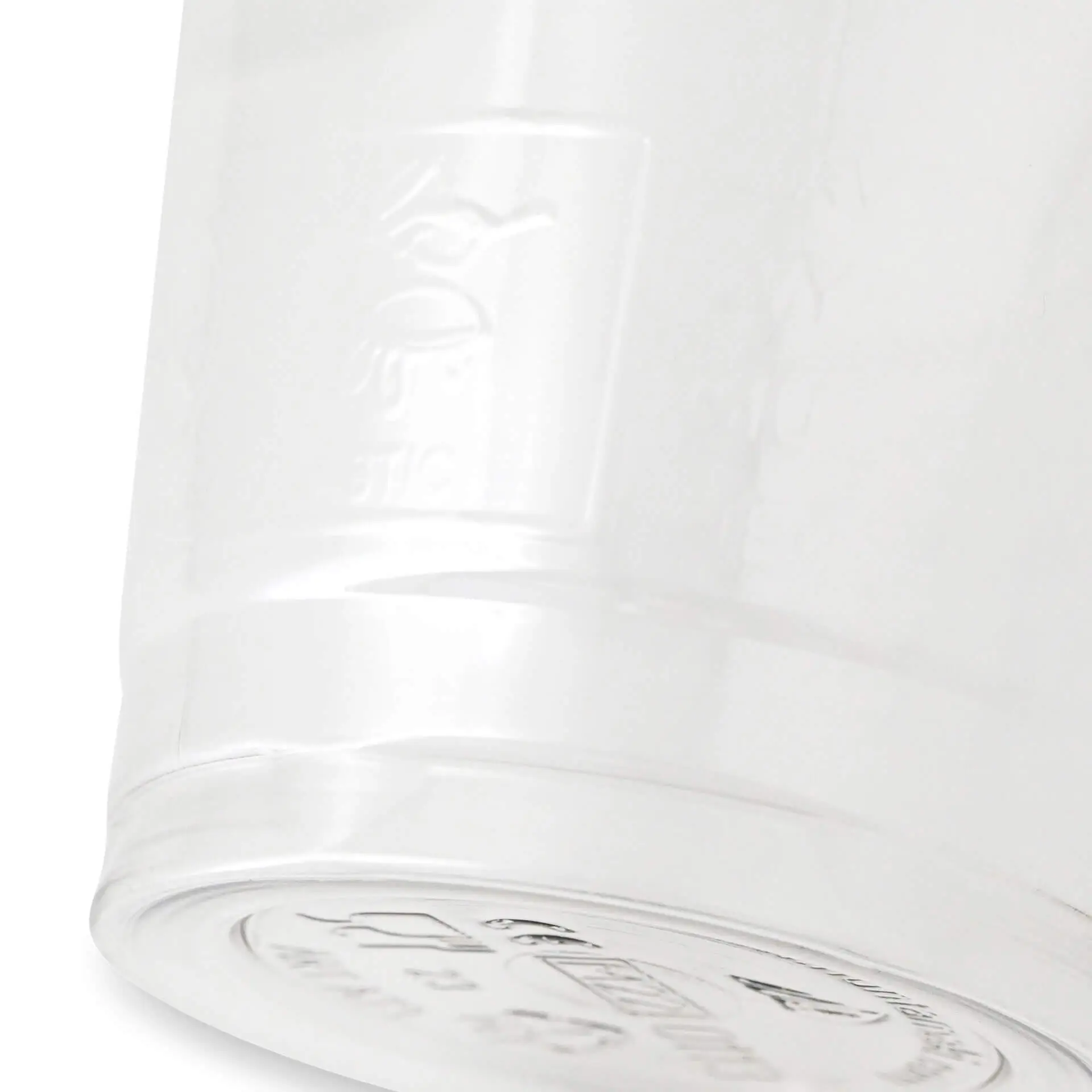 Gobelets en plastique personnalisés 300 ml / 12 oz, transparents, rPET