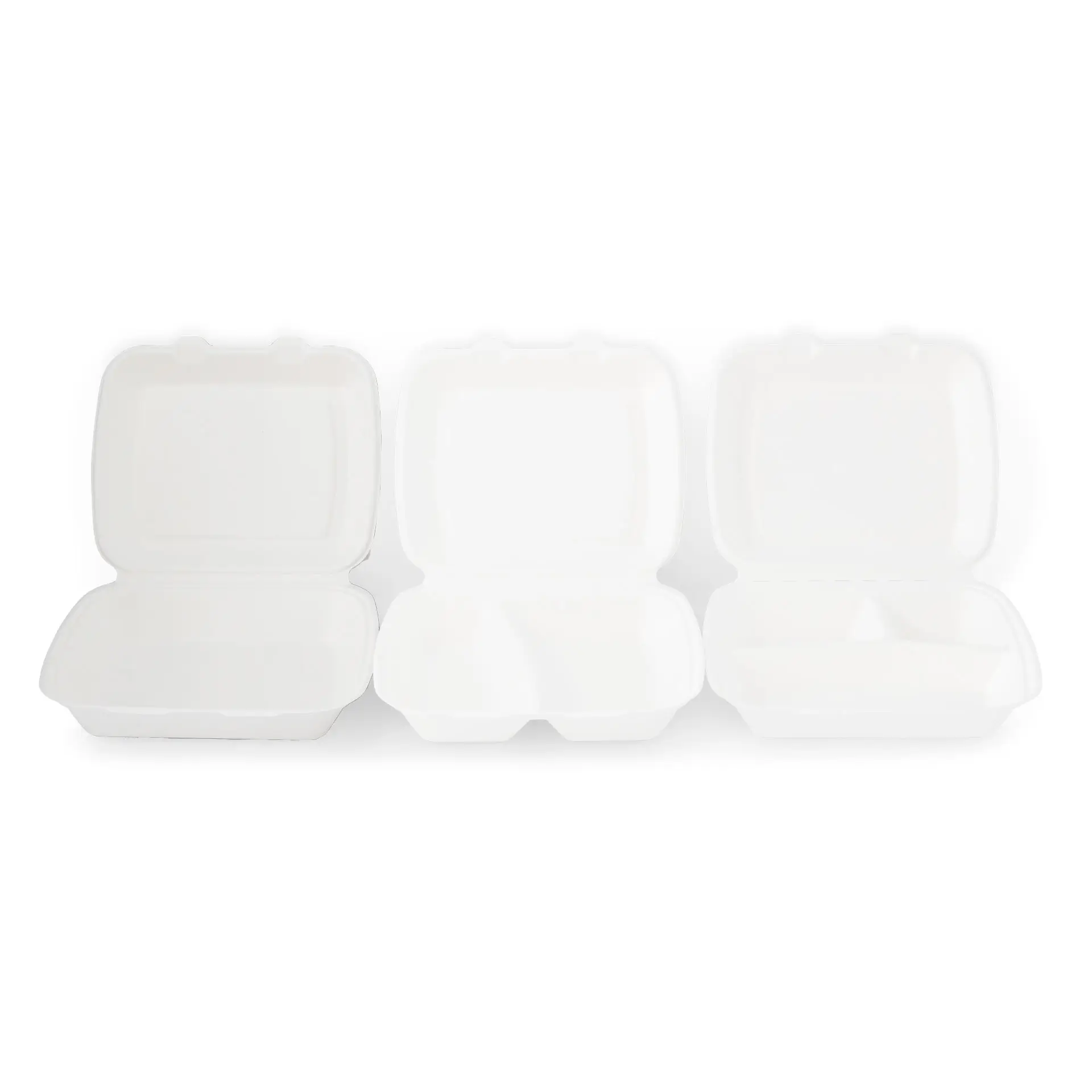 Emballage alimentaire en canne à sucre, 25 x 20 x 7,5 cm, rectangulaire Emballage alimentaire en canne à sucre, 25 x 20 x 7,5 cm, rectangulaire