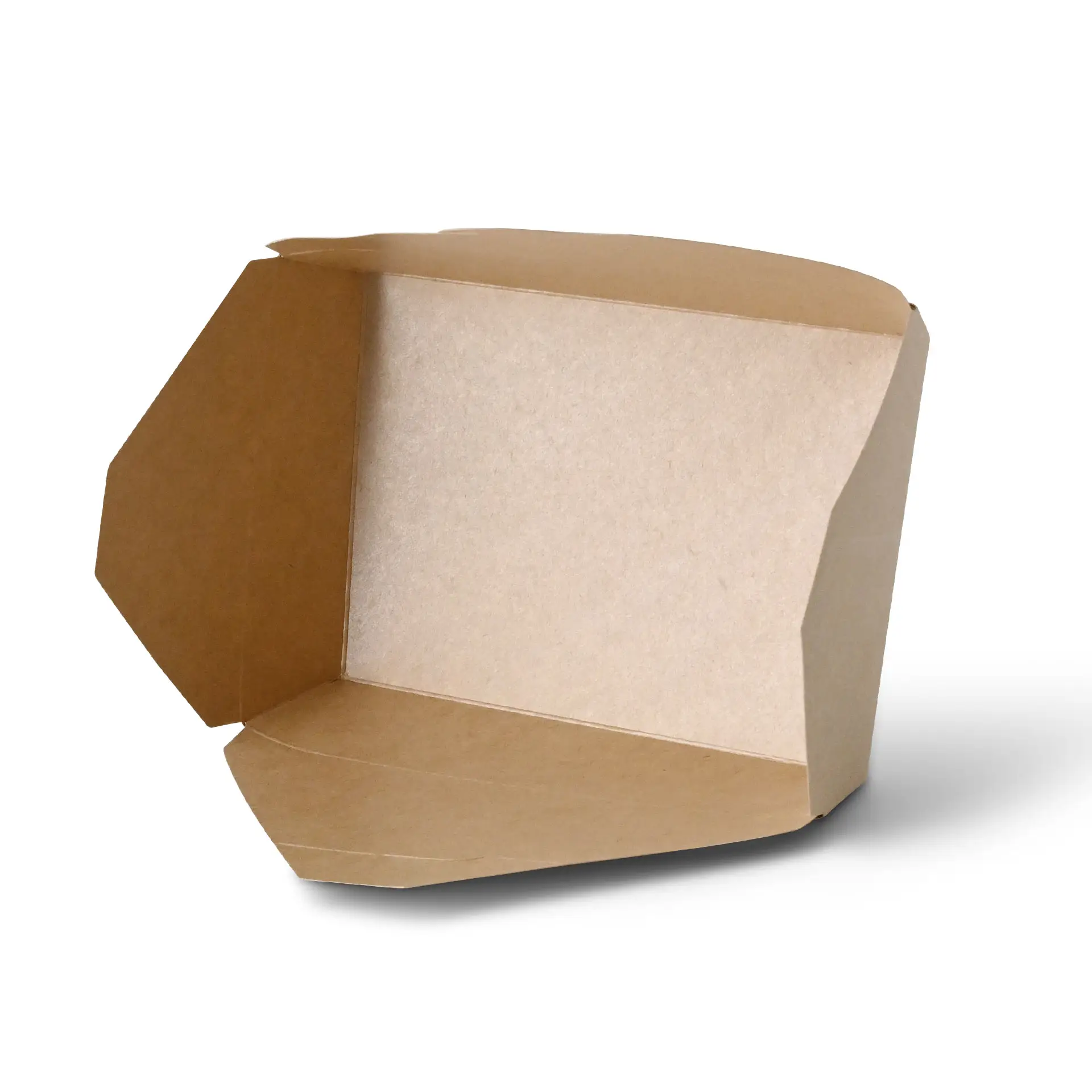 Boîtes à emporter (plastifiées) 1100 ml, marron