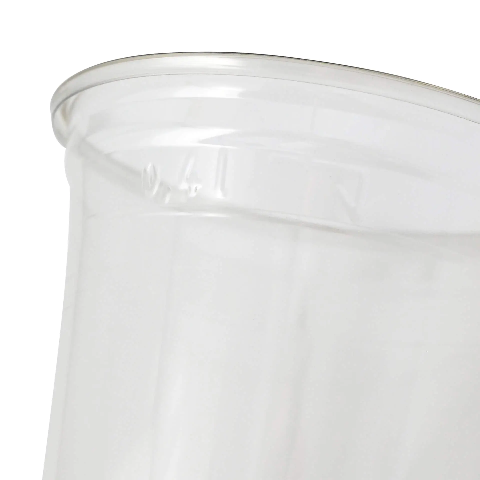 Gobelets en plastique personnalisés 400 ml / 16 oz, transparents, rPET