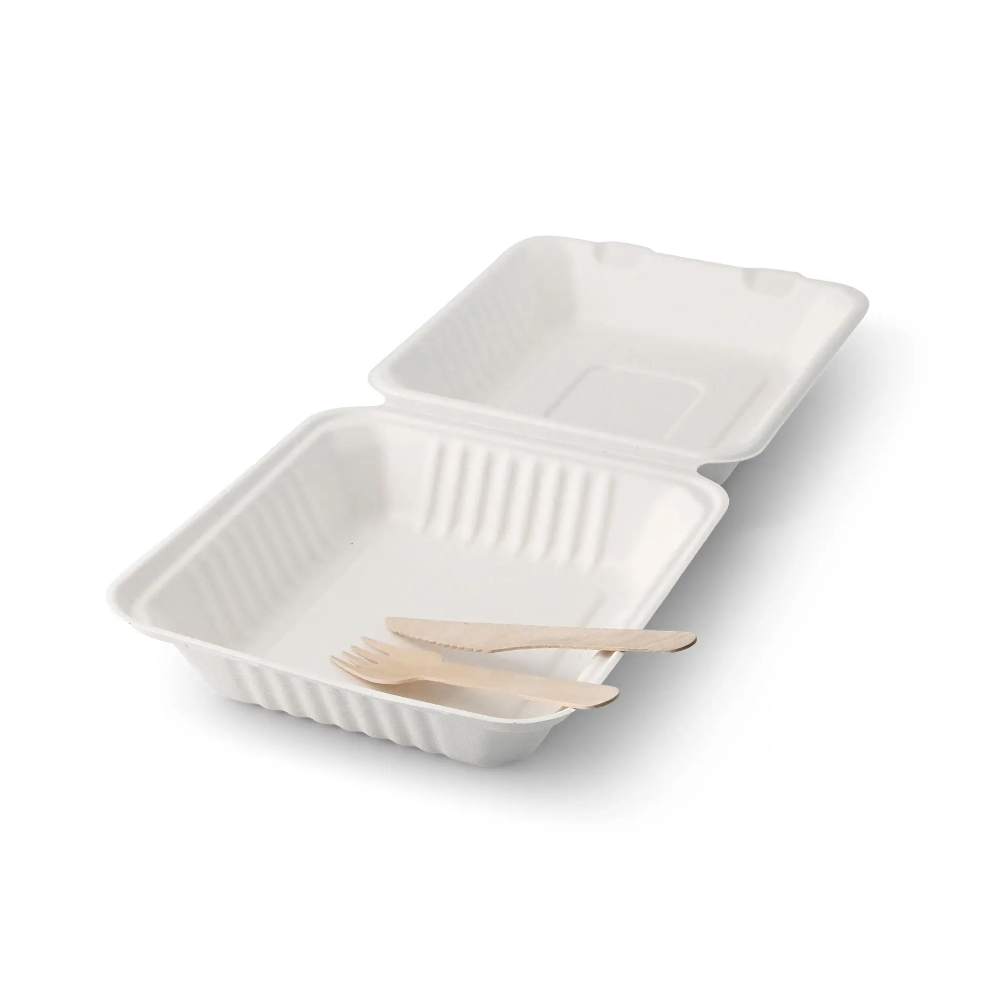 Emballage alimentaire en canne à sucre, 22 x 18,5 x 7 cm, rectangulaire dfc01316-take-away-boxen-aus-zuckerrohr-22-x-185-x-7-cm-rechteckig-6