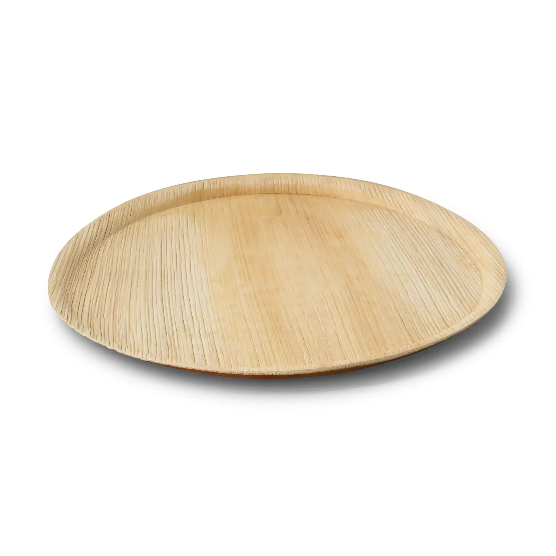Assiette à Pizza en Feuille de Palmier "Palmware®" Ø 25 cm dtw05550-palmblatt-pizzateller-palmware-25-cm-rund-1