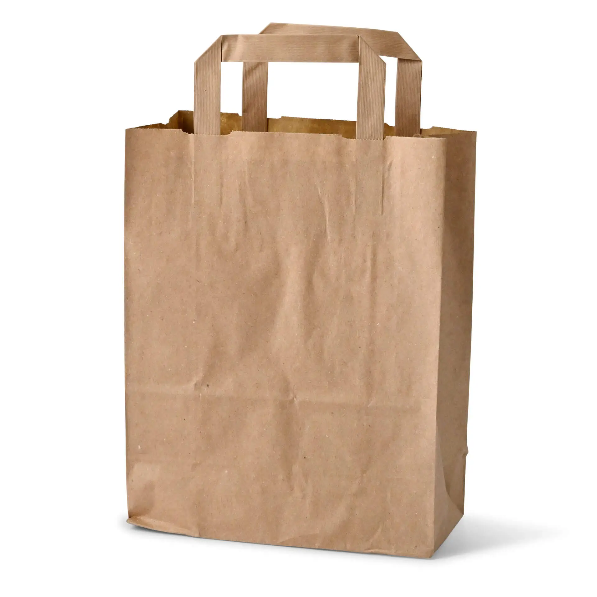 Sac en papier recyclé brun M, 22 x 10 x 28 cm dse02314-tragetaschen-aus-recyclingpapier-m-22-x-10-x-28-cm-braun-1