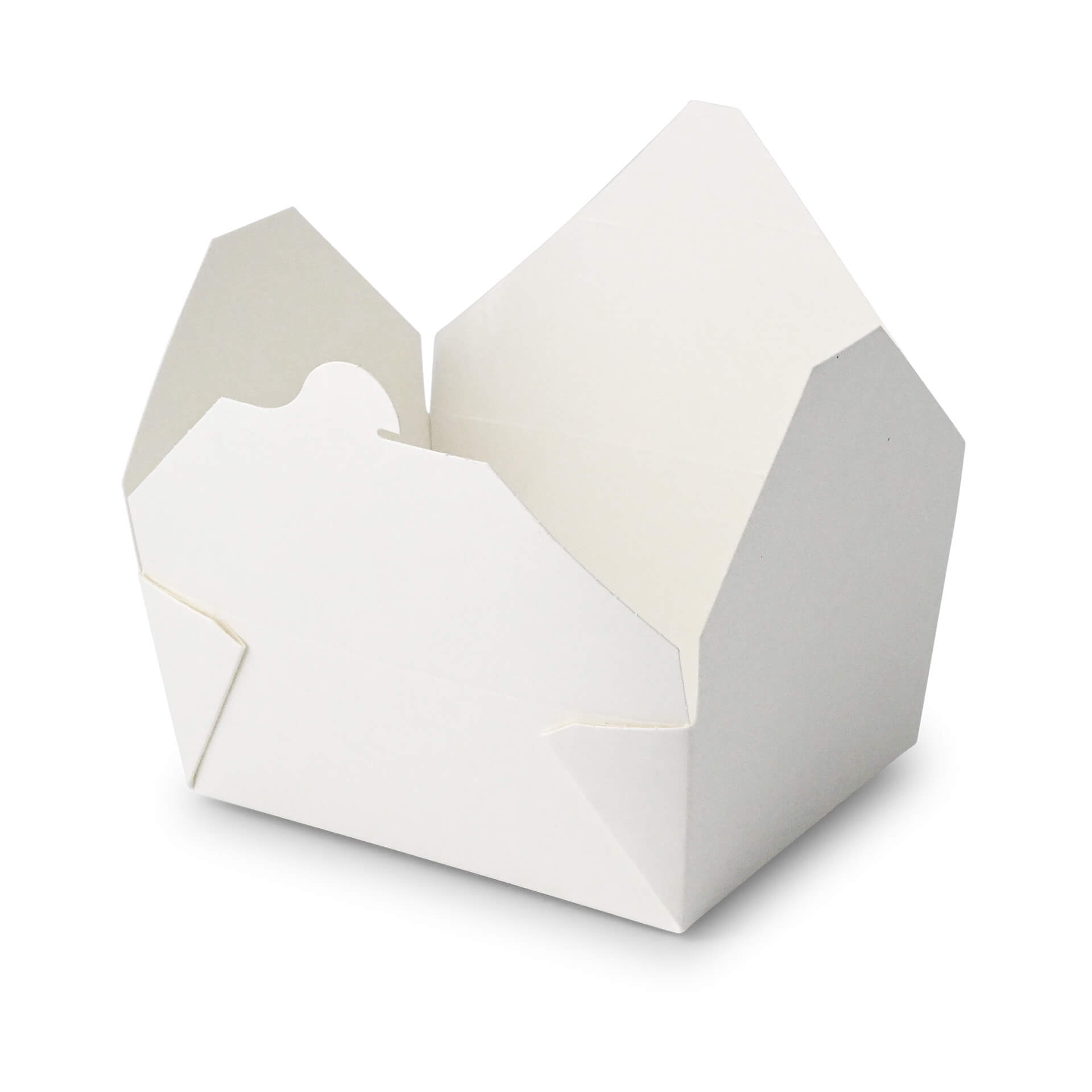 Take-away-Karton-Boxen 1150 ml, weiß, PE-beschichtet