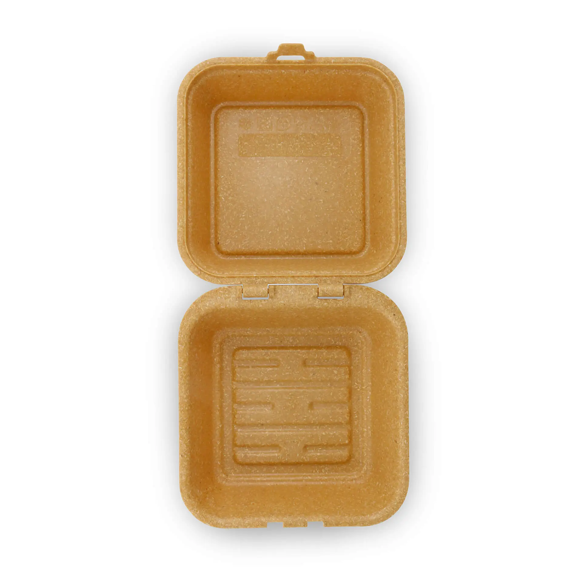 Boîtes à burger réutilisable "merways Box" 16 x 15 x 8,5 cm, caramel / marron Boîtes à burger réutilisable "merways Box" 16 x 15 x 8,5 cm, caramel / marron