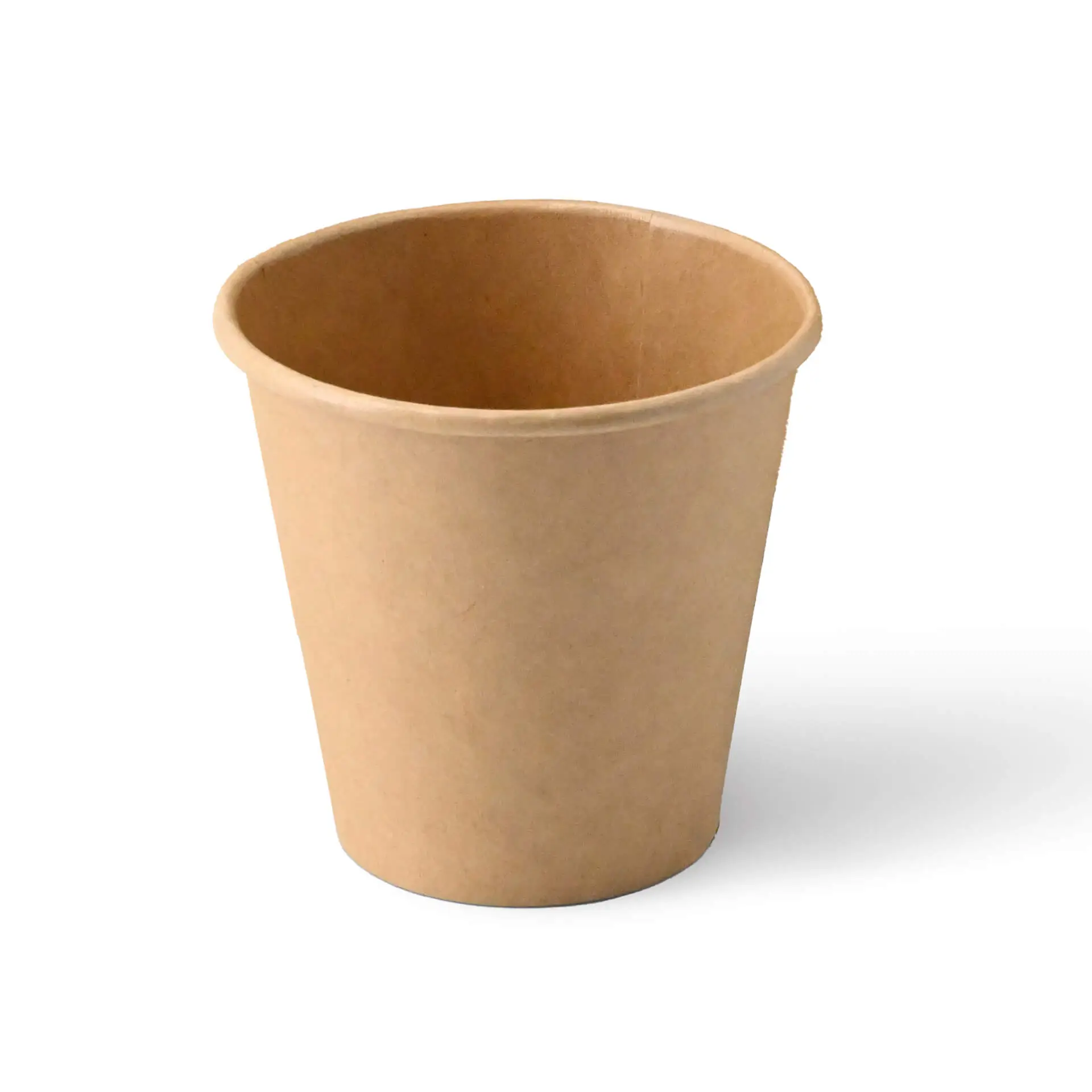 Gobelet en carton (revêtu de PE) 15 cl / 6 oz, Ø 62 mm, brun Gobelet en carton (revêtu de PE) 15 cl / 6 oz, Ø 62 mm, brun