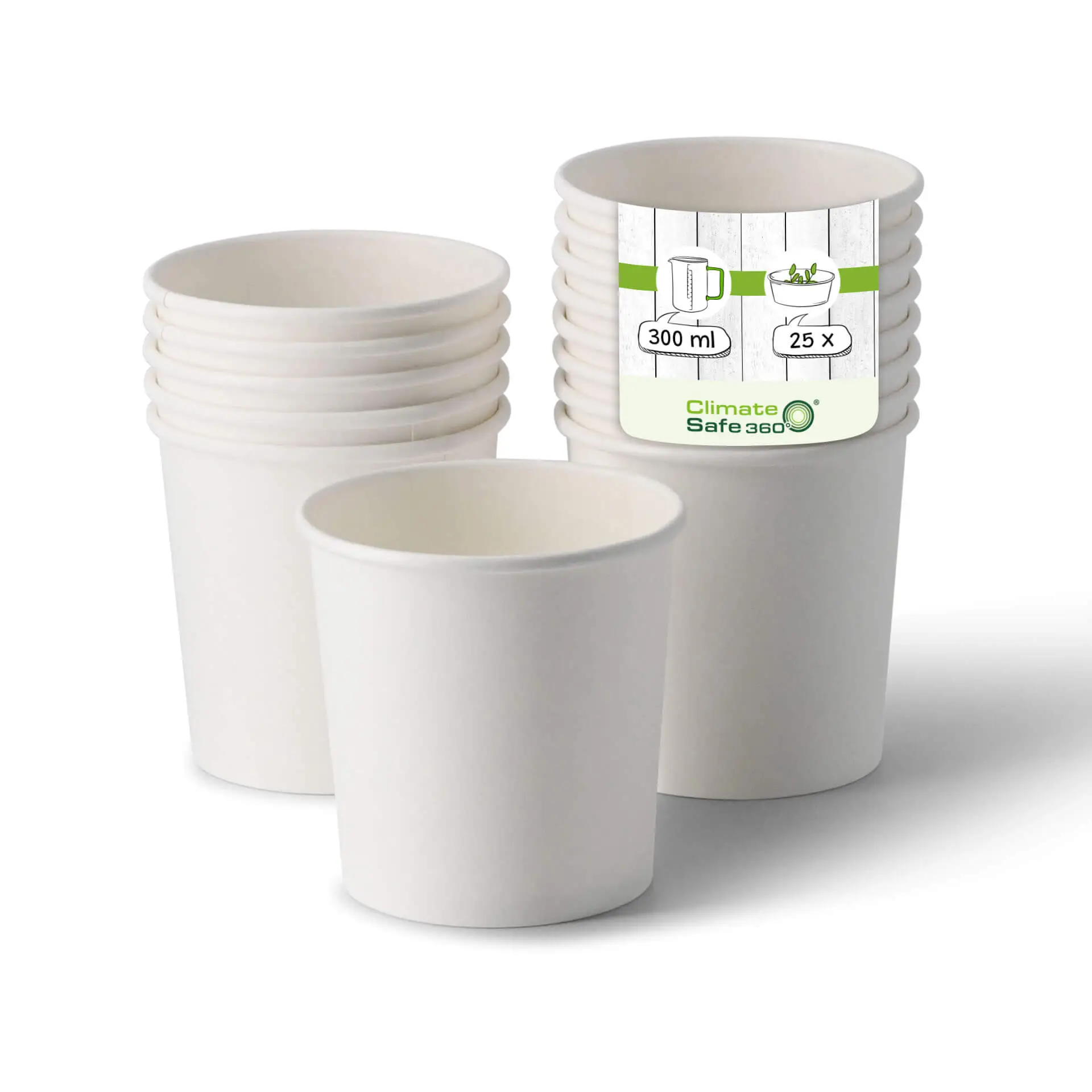 Gobelet à soupe à emporter en carton (Premium) 300 ml / 12 oz, Ø 90 mm, blanc Gobelet à soupe à emporter en carton (Premium) 300 ml / 12 oz, Ø 90 mm, blanc