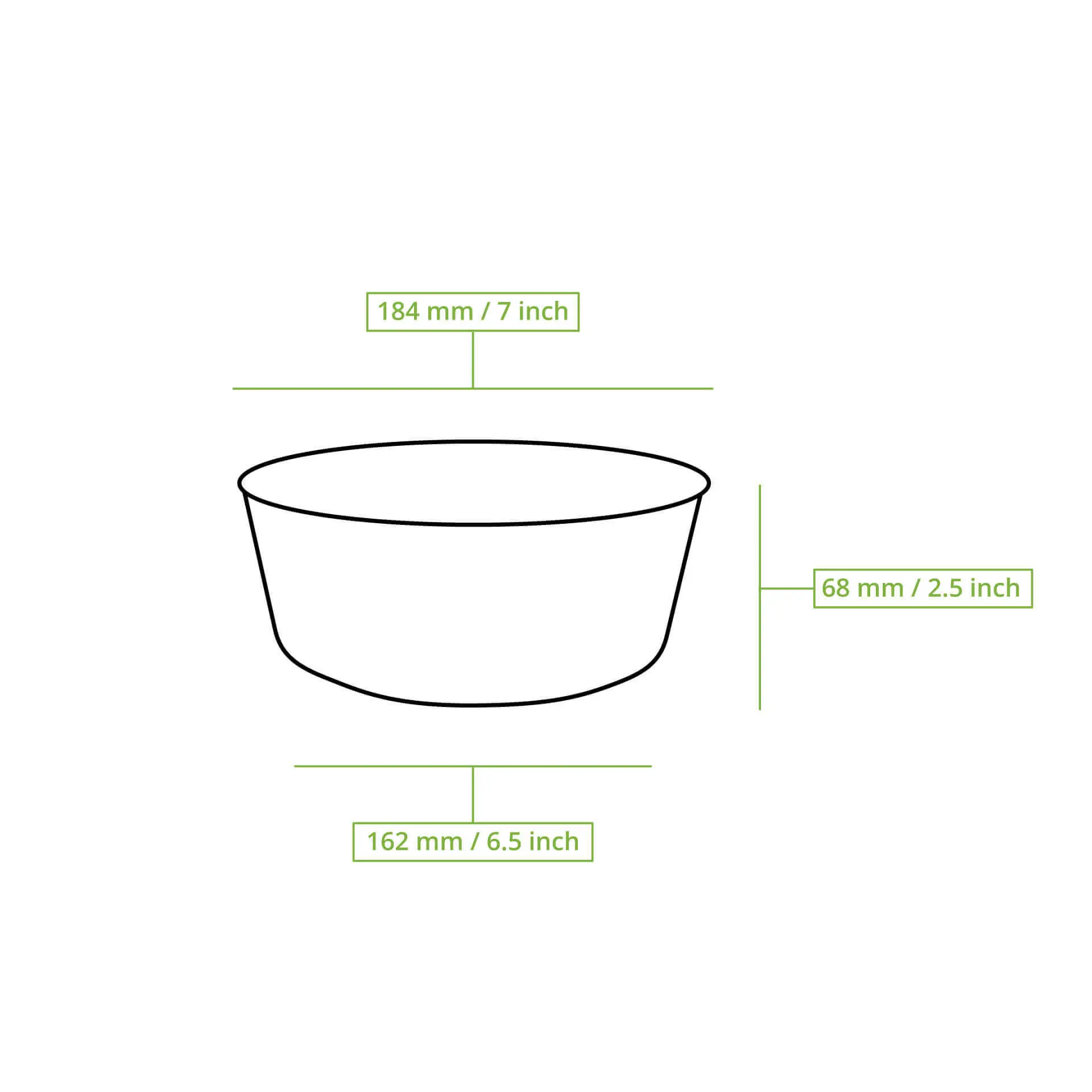 Bol réutilisable "merways Bowl" 1000 ml, Ø 185 mm, cajou / blanc crème Bol réutilisable "merways Bowl" 1000 ml, Ø 185 mm, cajou / blanc crème