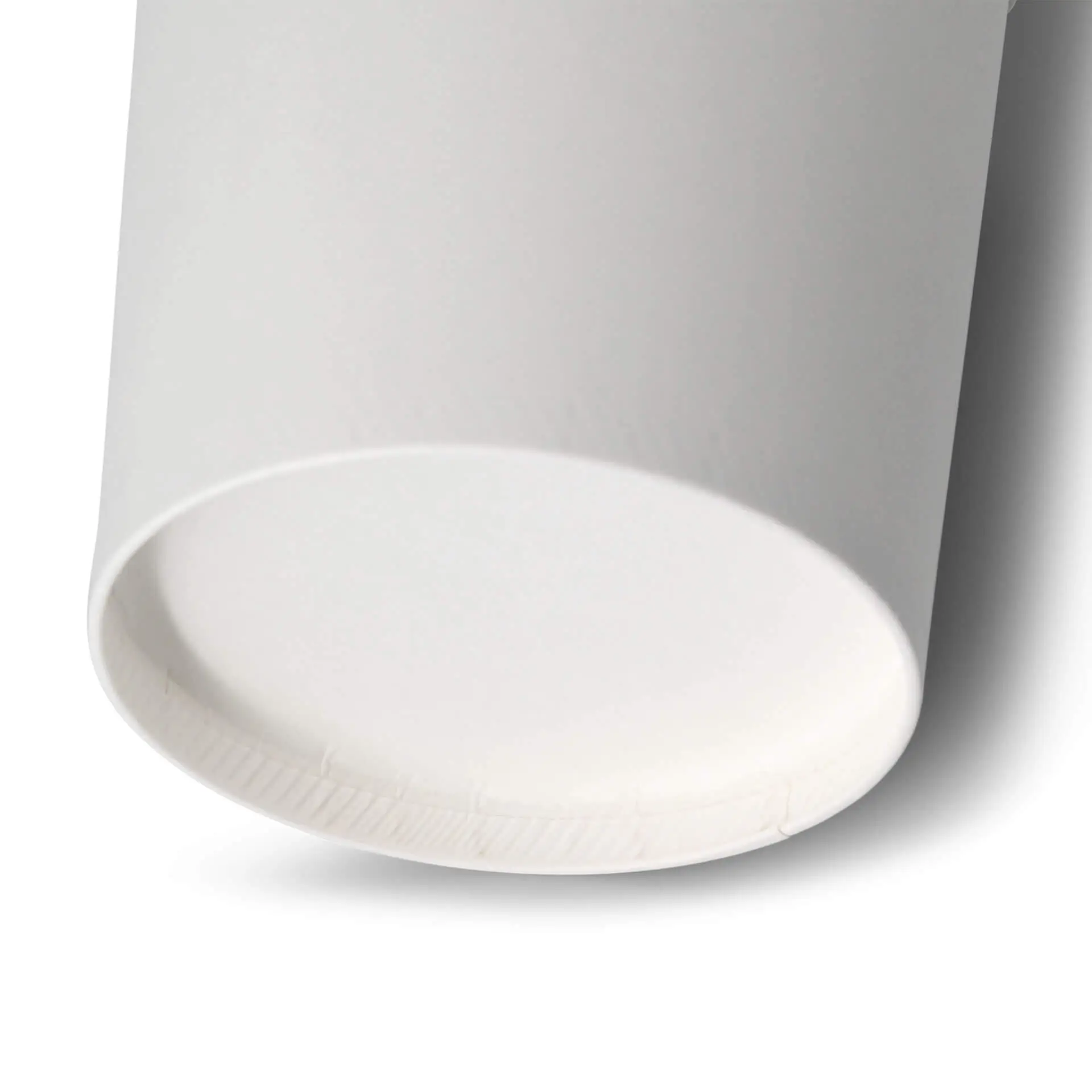 Pot à soupe à emporter en carton (Premium) 400 ml / 16 oz, Ø 95 mm, blanc, revêtement biologique