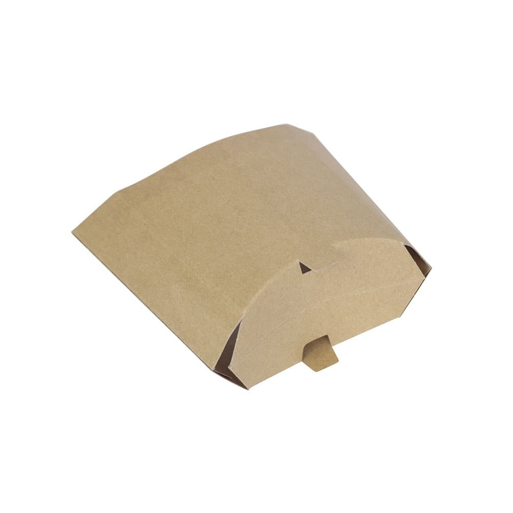Karton-Pommes-Schütten 85 ml, 8,5 x 5 x 9,5 cm, braun
