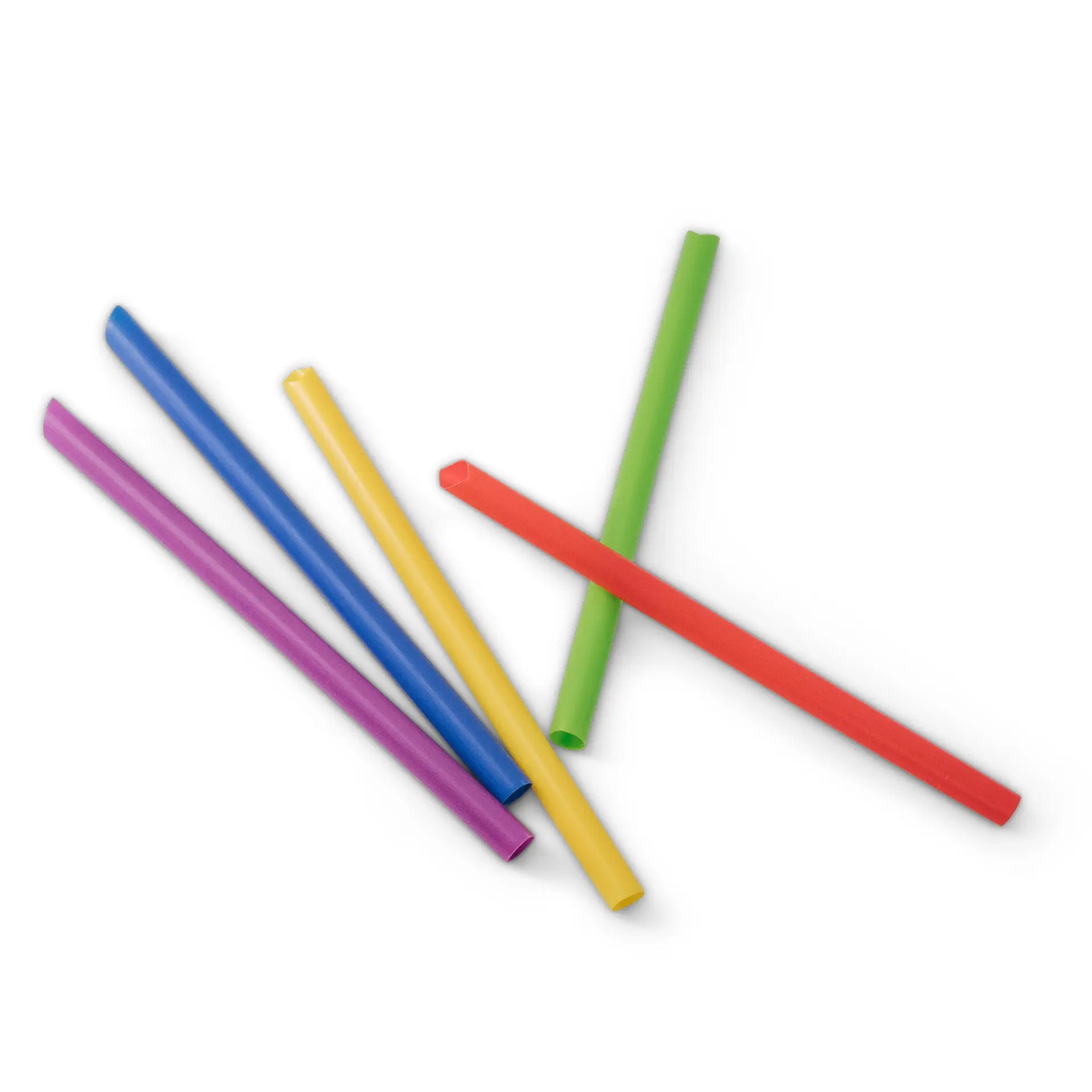 Pailles Bubble Tea 20 cm, Ø 1,2 cm, colorées, réutilisables