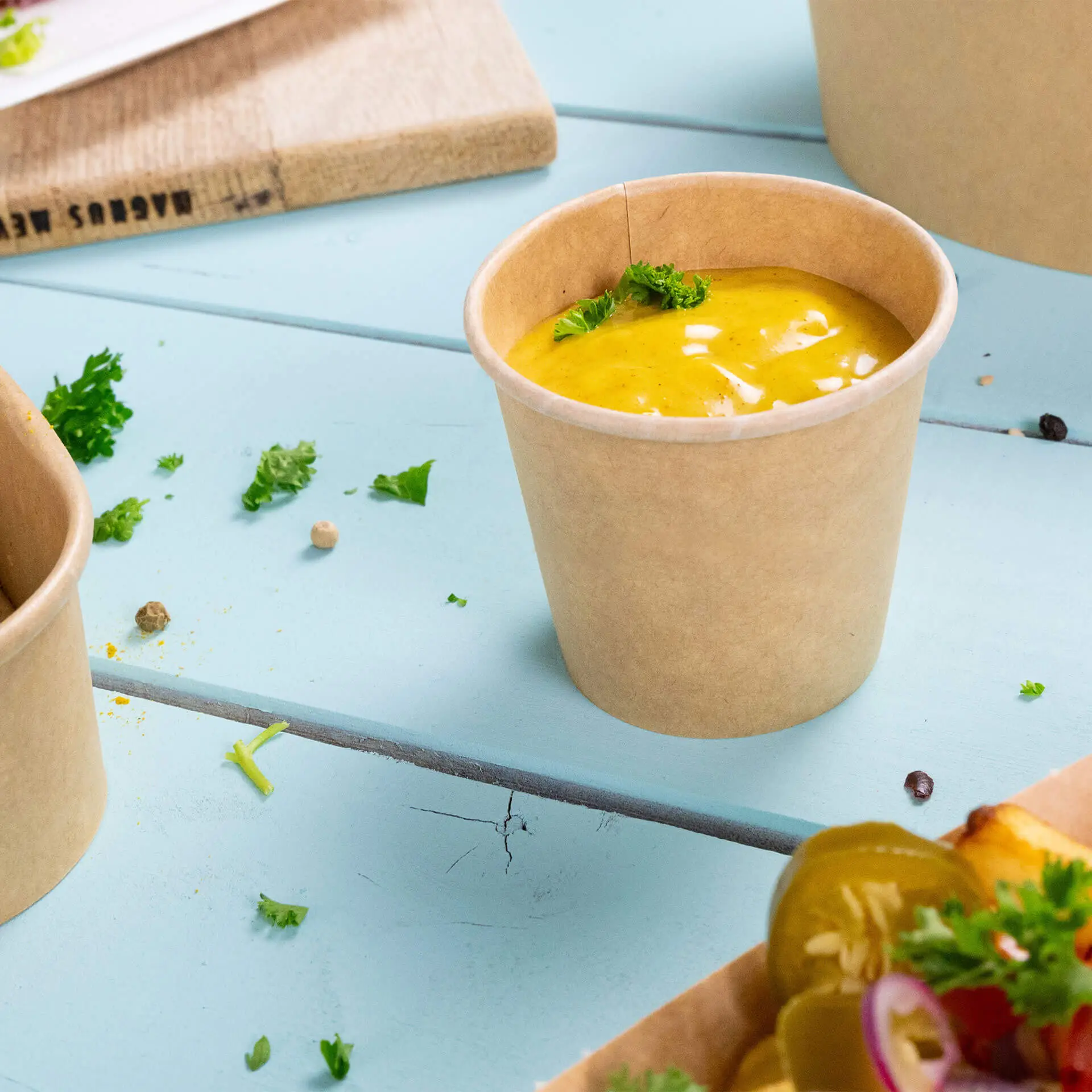 Petit pot en carton (revêtu de PE) 75 ml, Ø 62 mm, marron con50003-01-1-portionsbecher-aus-karton-beschichtet-75-ml-62-mm-braun-6