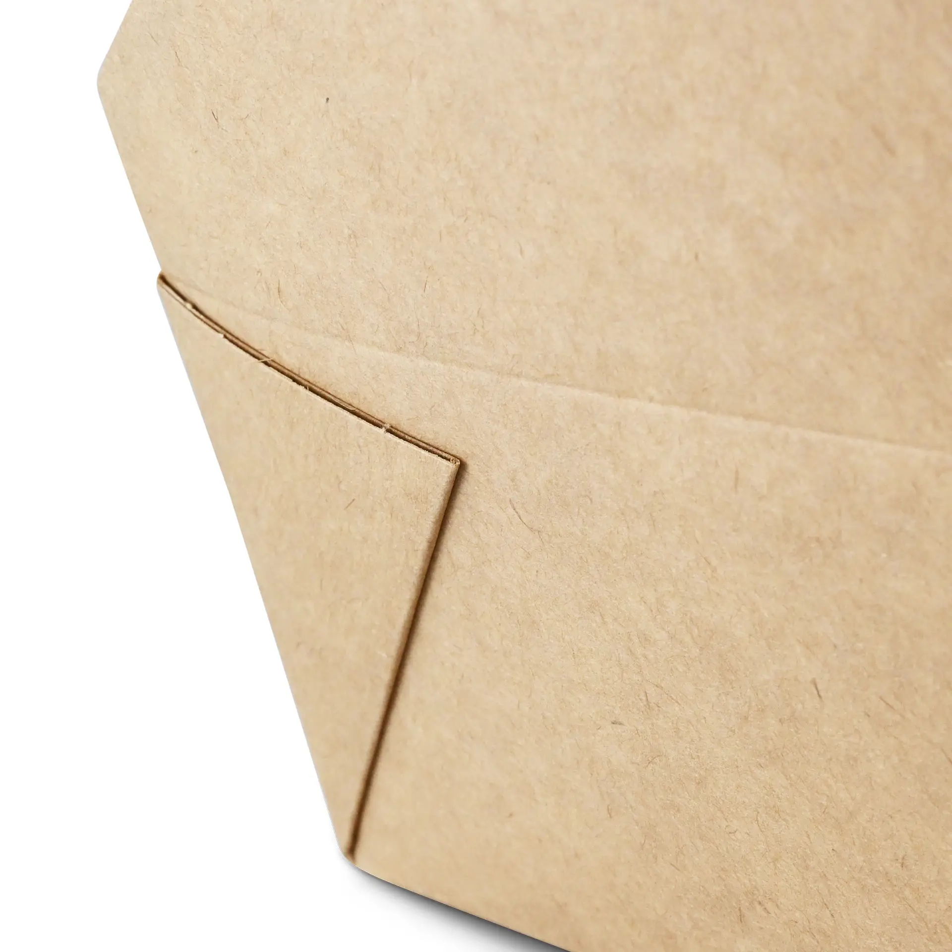 Boîtes à emporter (plastifiées) 1200 ml, marron