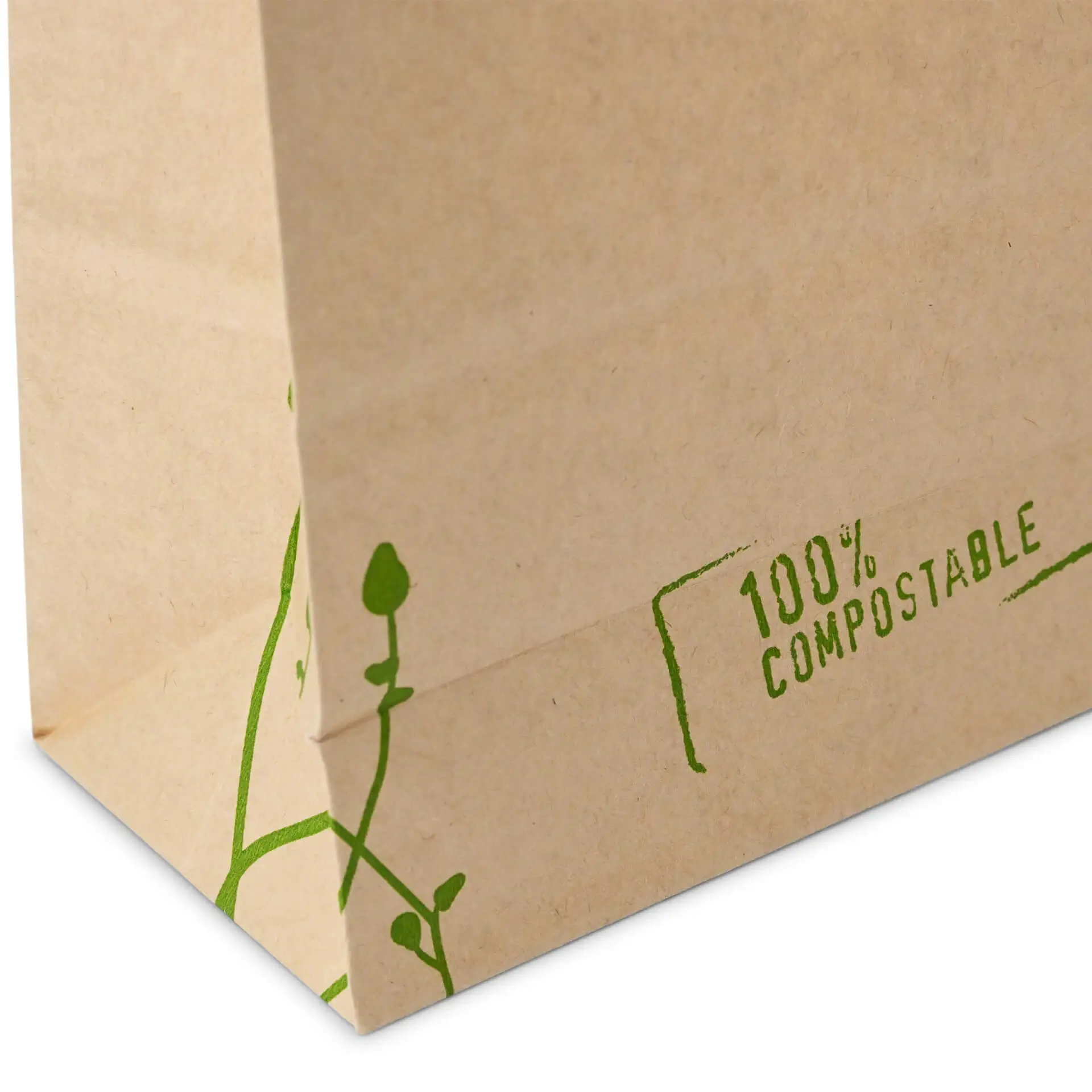 Sac SOS kraft brun L, fenêtre PLA et fermeture, 15,5 x 7 x  24,2 cm dre02790-blockbeutel-m-fenster-l-155-x-7-x-242-cm-pla-folie-braun-clipband-kraftpapier-5