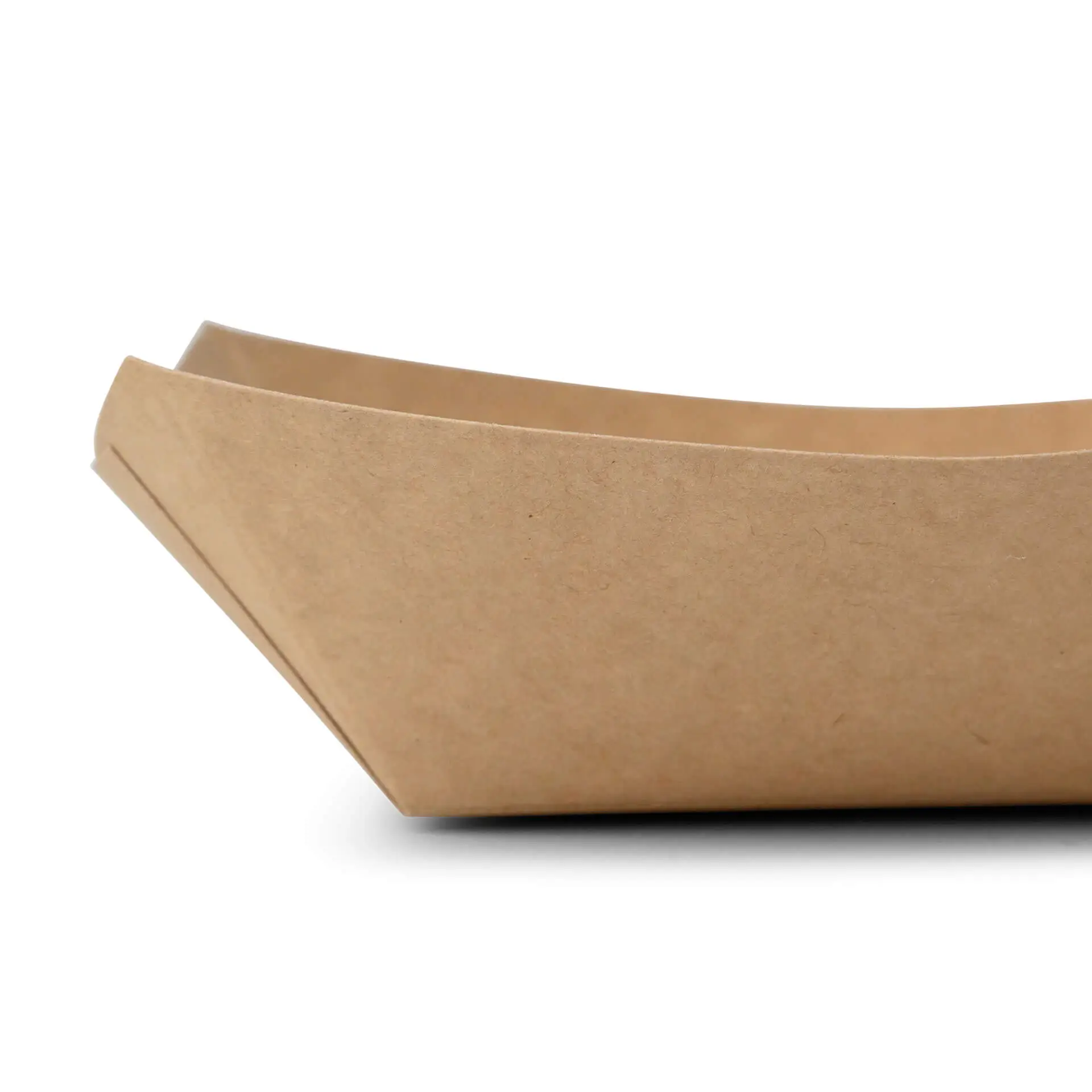 Bateau en carton pour amuses bouche, 200 ml, 13 x 10 x 3 cm dca06120-snackschalen-aus-karton-200-ml-13-x-10-x-3-cm-braun-2