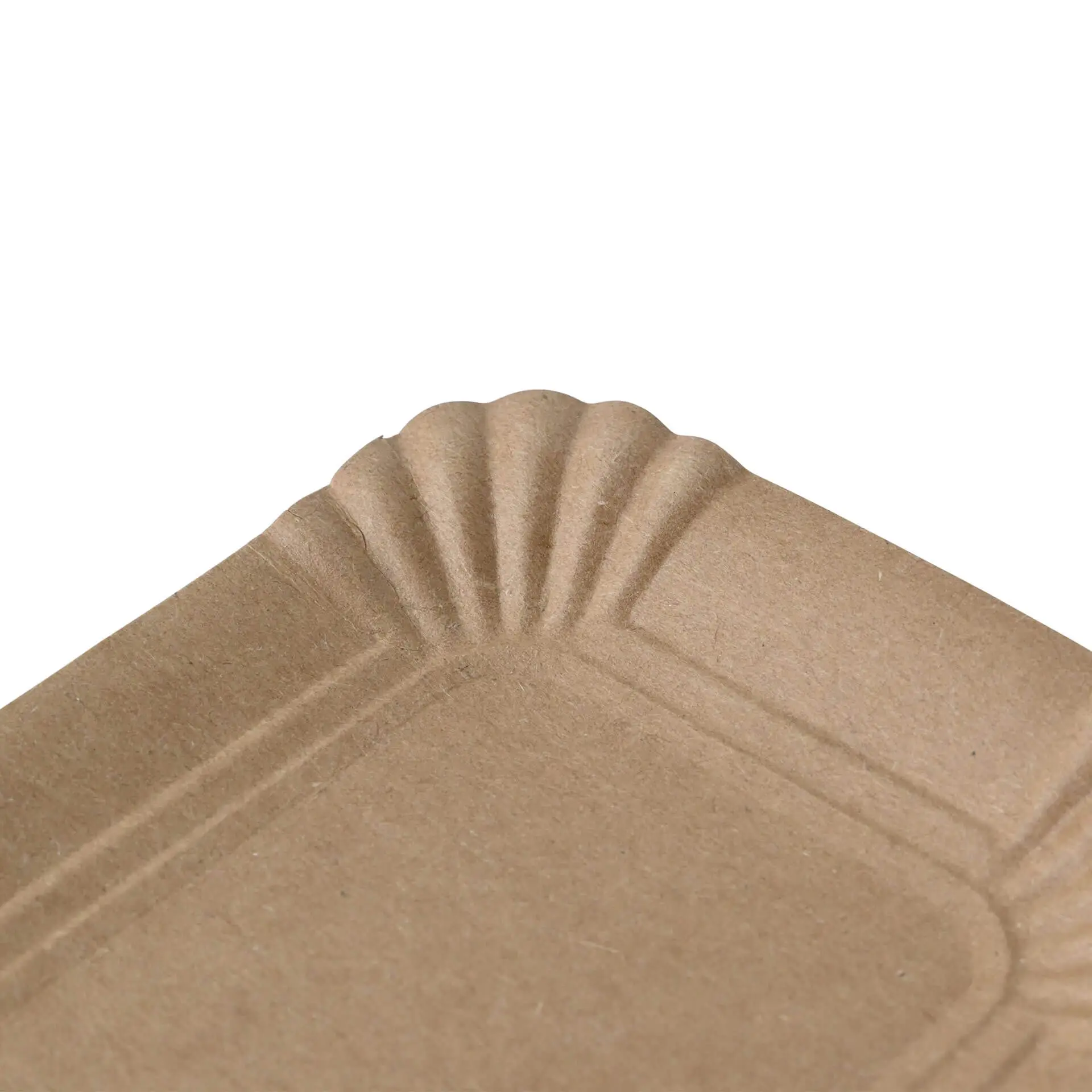 Assiettes en carton avec rebord 8 x 18 + 3 cm, marron, rectangulaires dtw06017-pappteller-mit-abriss-8-x-18-3-cm-braun-rechteckig-2