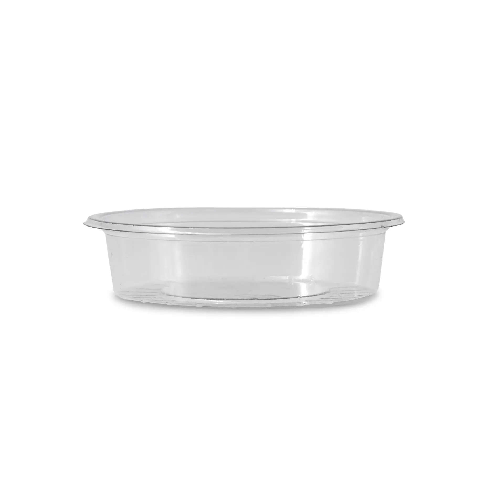 Pot à portions en rPET 50 ml, Ø 75 mm, transparent