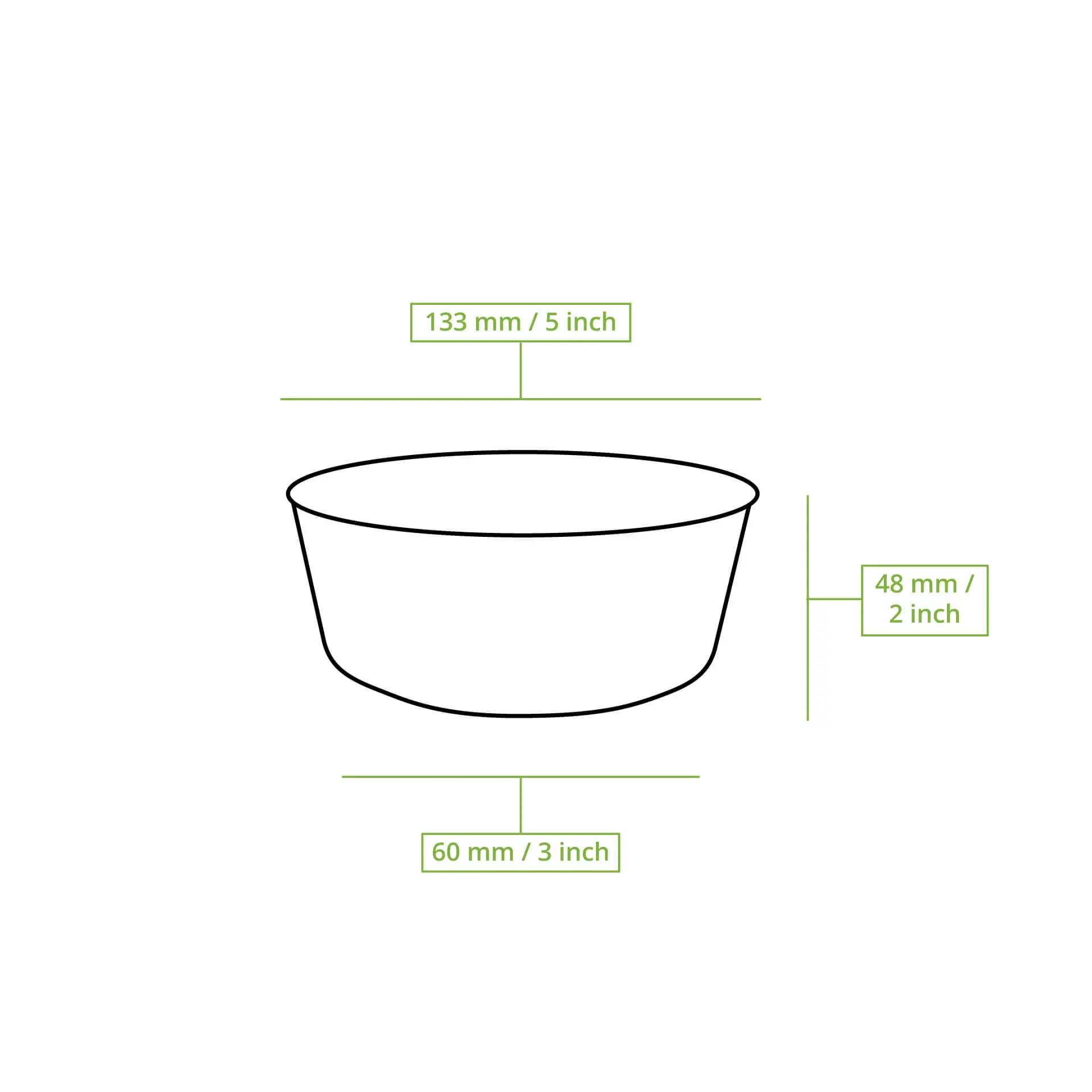 Bols en feuille de palmier "Palmware®" 275 ml, ronds Bols en feuille de palmier "Palmware®" 275 ml, ronds