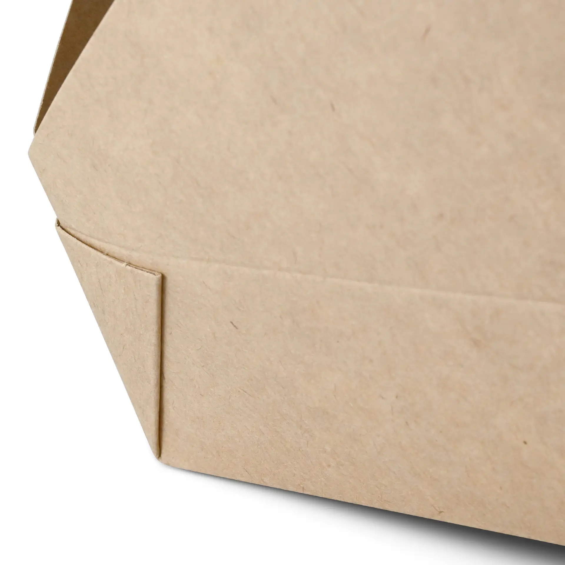 Boîtes à emporter (plastifiées) 1100 ml, marron