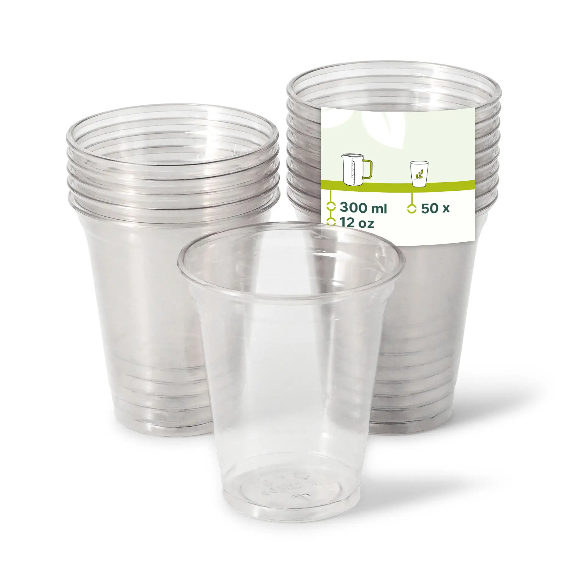 Gobelet transparent en rPET 30 cl / 12 oz, Ø 95 mm Gobelet transparent en rPET 30 cl / 12 oz, Ø 95 mm
