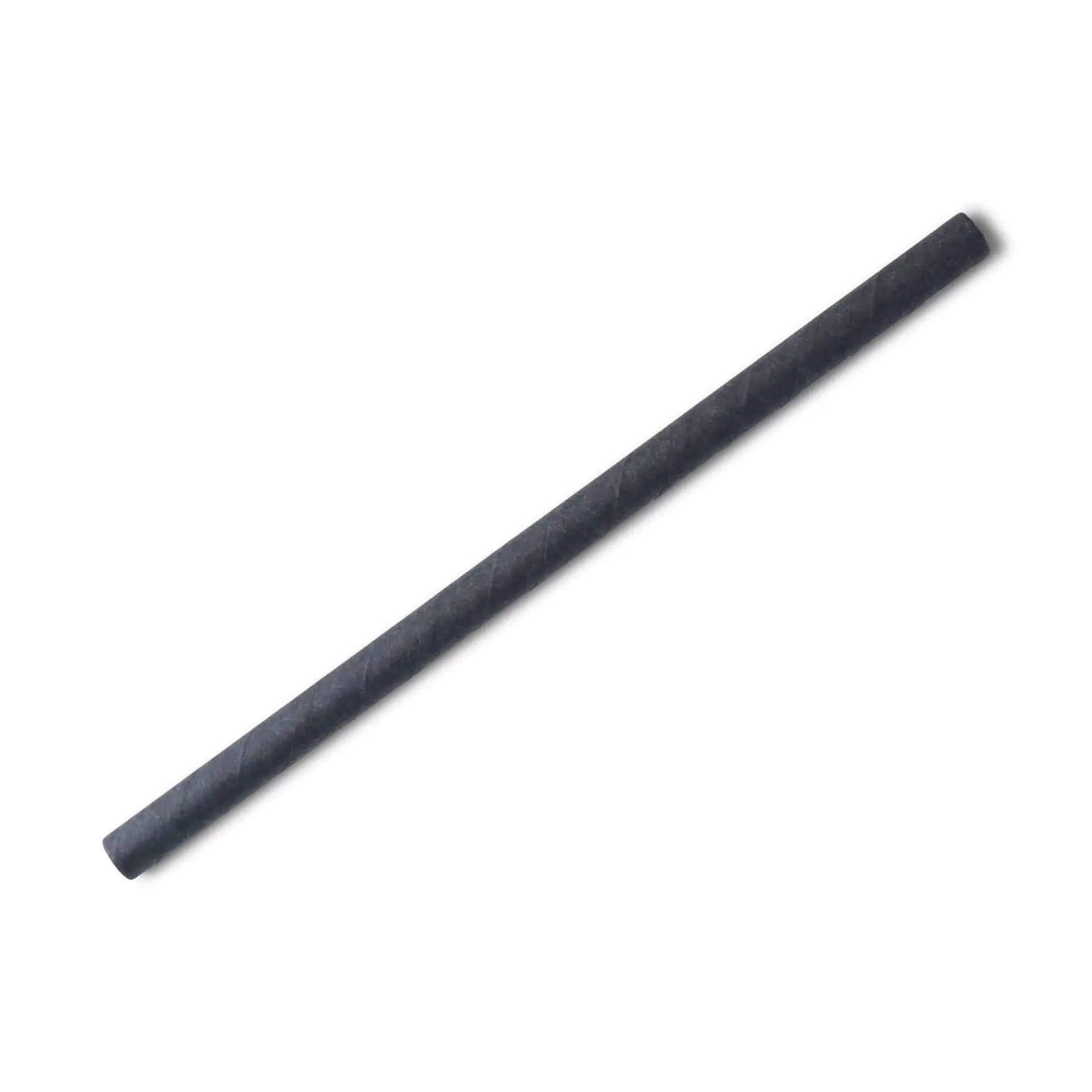 Pailles cocktail en papier 15 cm, Ø 0,7 cm, noir Pailles cocktail en papier 15 cm, Ø 0,7 cm, noir