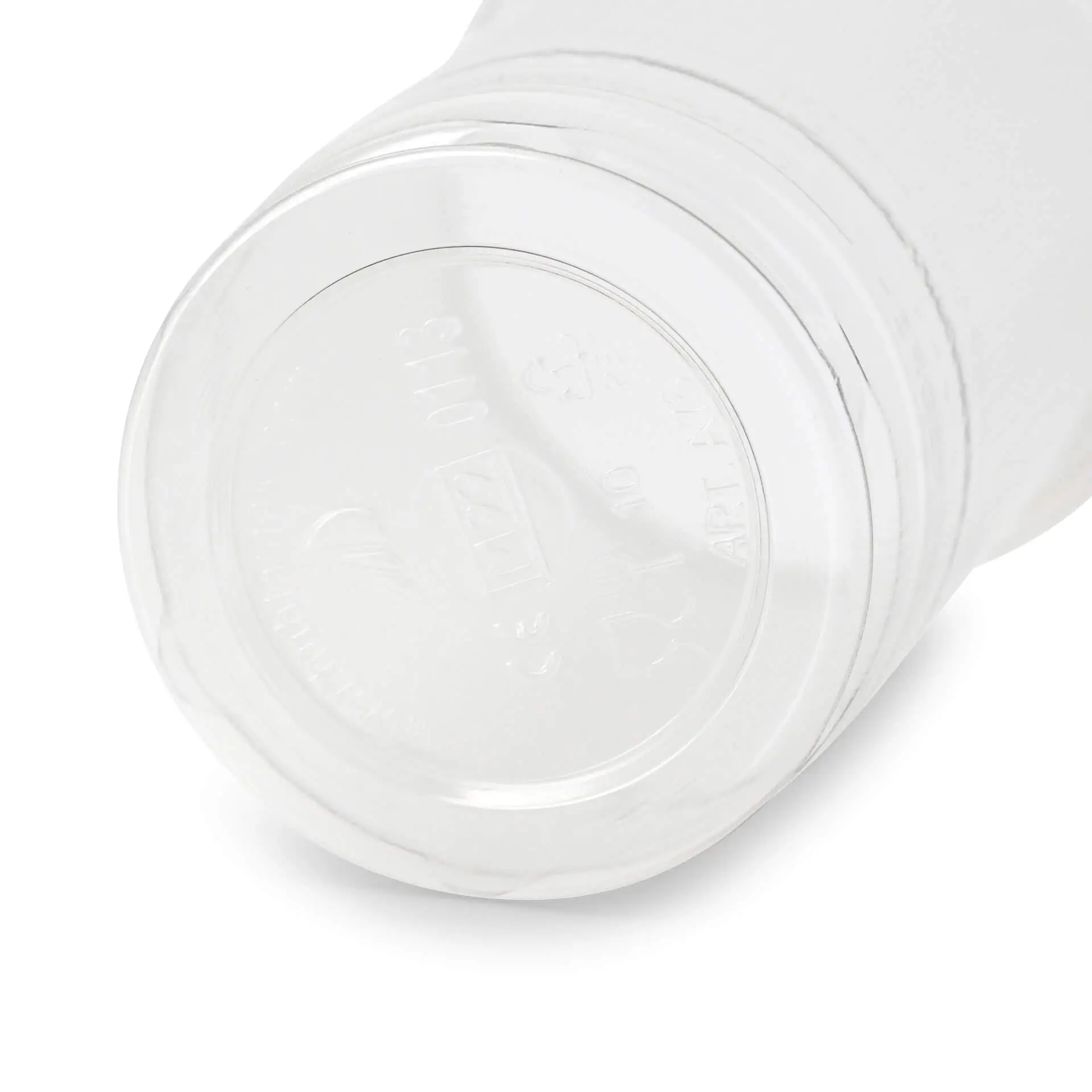 Gobelets en plastique personnalisés 500 ml / 20 oz, transparents, rPET