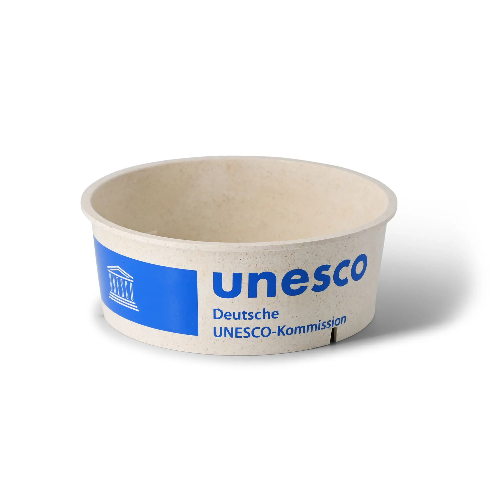 Bol réutilisable personnalisé, 1000 ml, blanc crème