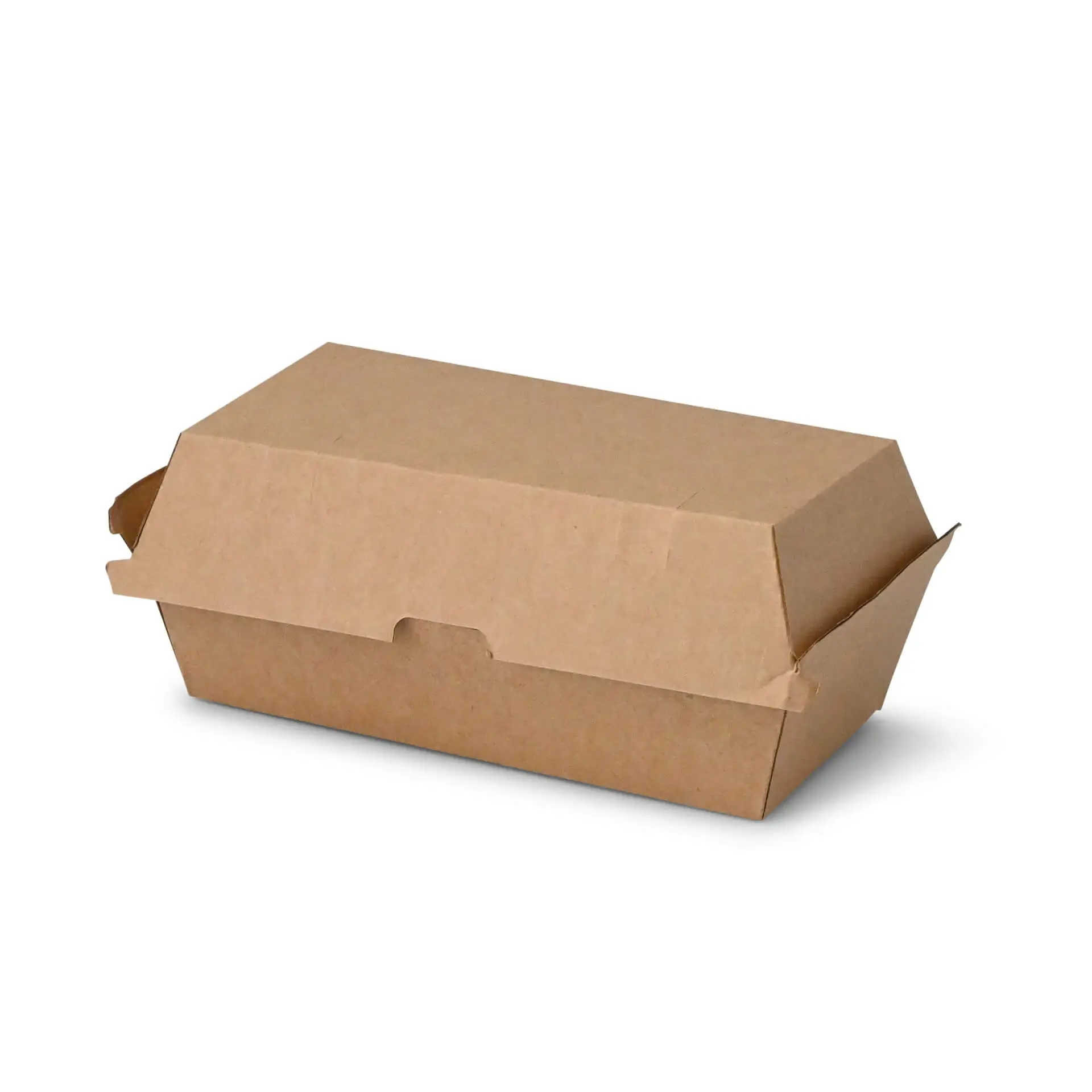 Boite à sandwich en carton kraft brun, 21,4 x 11,4 x 8,5 cm Boite à sandwich en carton kraft brun, 21,4 x 11,4 x 8,5 cm
