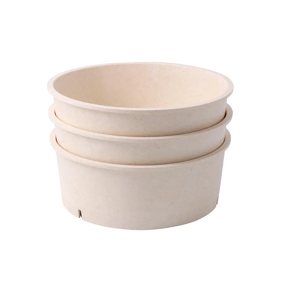| 2 POUR 1 | Lot d'articles de location bols réutilisables merways Bowl cajou / blanc crème, 1000ml ver008701-2-fuer-1-second-hand-set-mehrweg-schalen-merways-bowl-1000-ml-cashew-creme-weiss-2