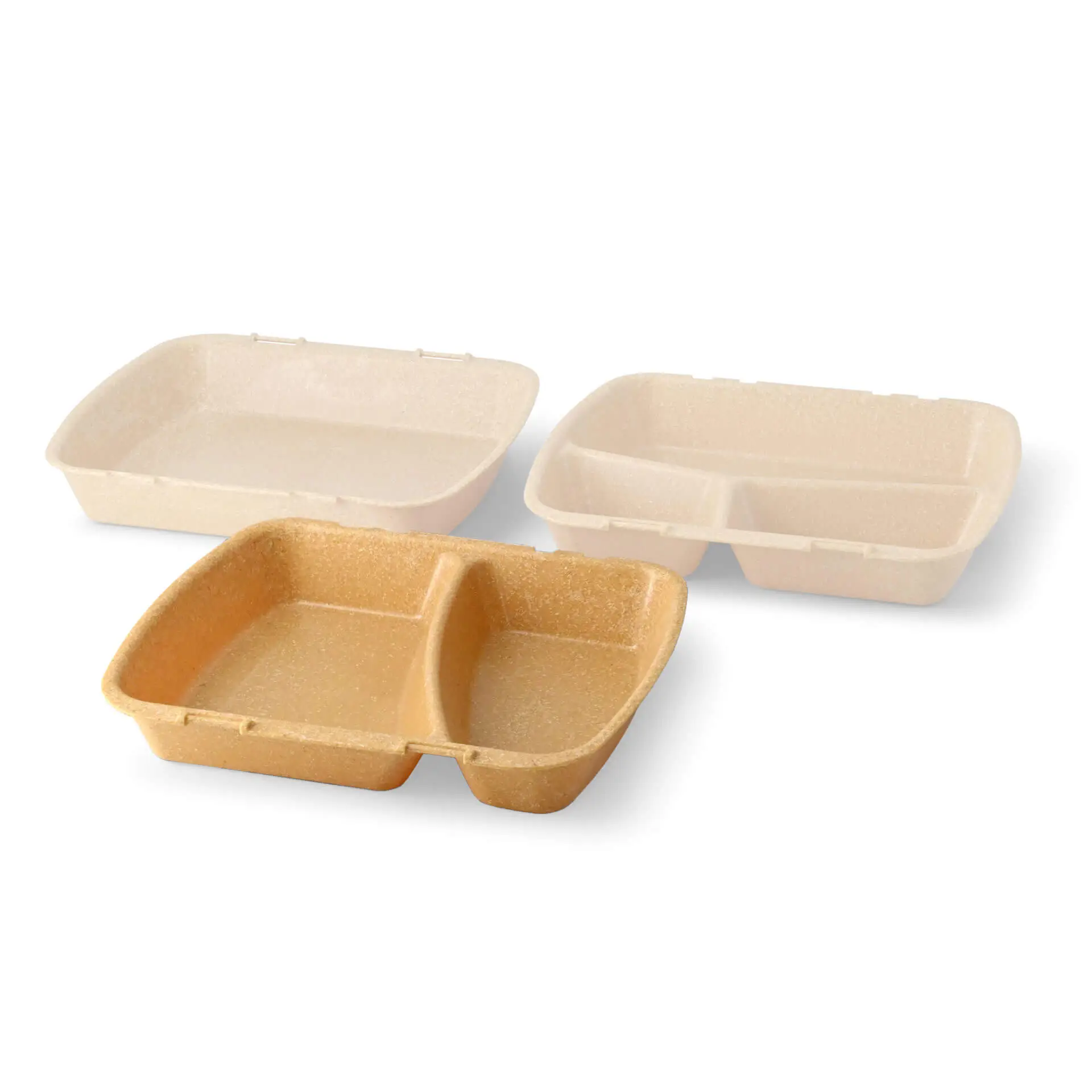 | 2 POUR 1 |  Contenant réutilisable "merways Box" 24,5 x 20 x 4,5 cm, 2 compartiments, HP4/2, caramel / marron dfc00841-2-fuer-1-mehrweg-menuebehaelter-merways-box-245-x-20-x-45-cm-2-kammern-hp42-karamell-braun-9